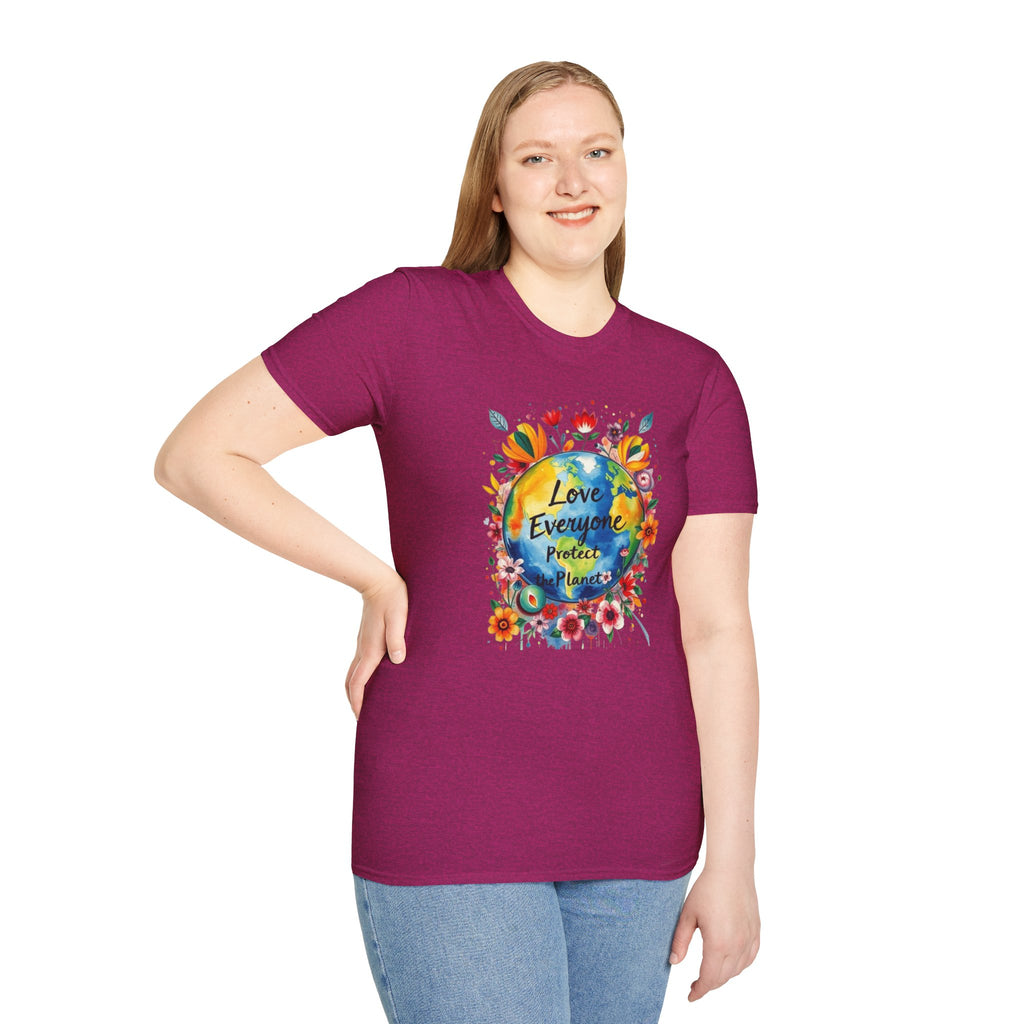 Love Everyone Protect The Planet T-Shirt