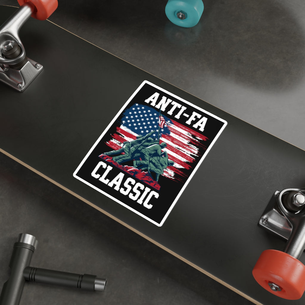 Die-Cut Stickers - Anti-Fa Classic - EqualiTees.Me