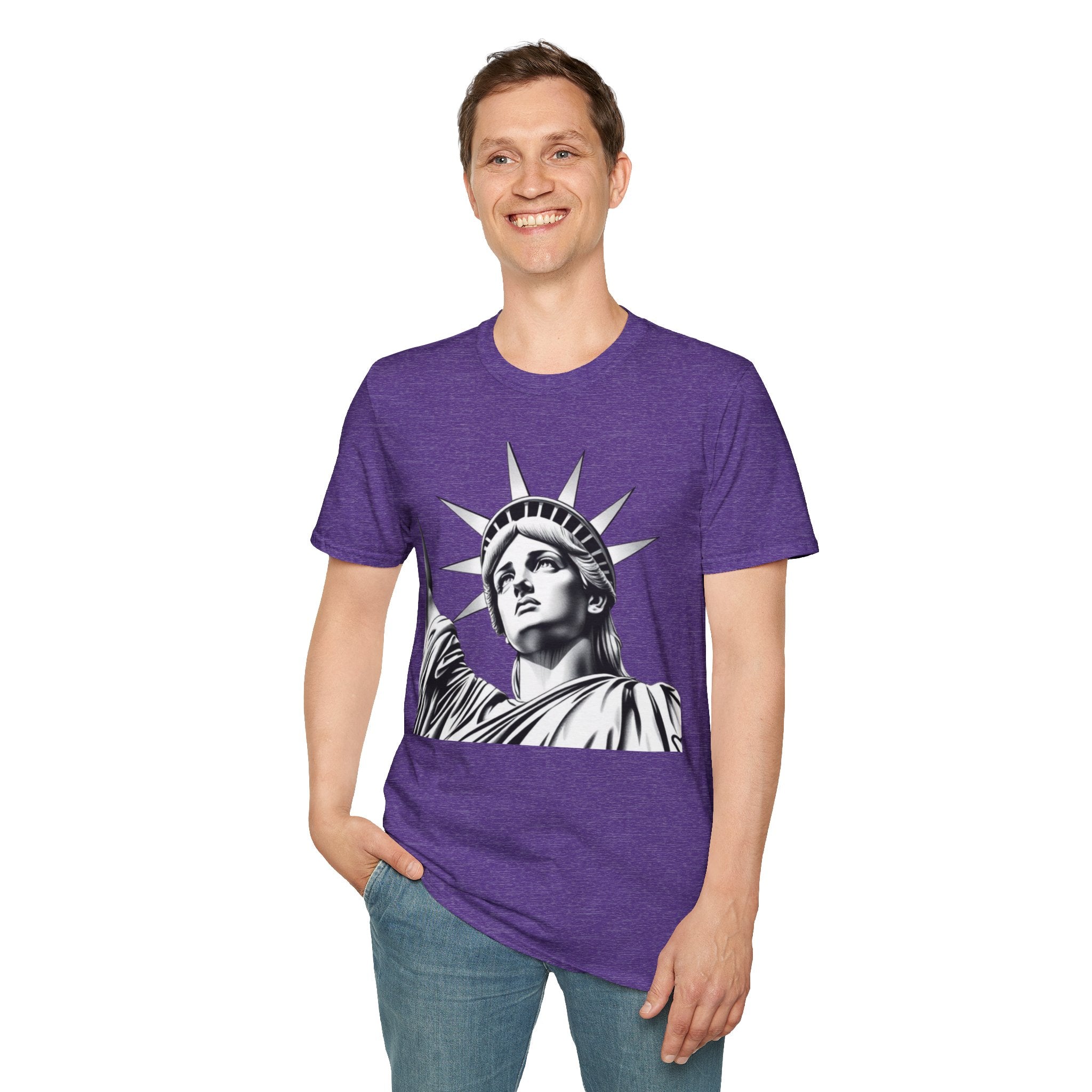 Statue of Liberty Unisex Softstyle T-Shirt