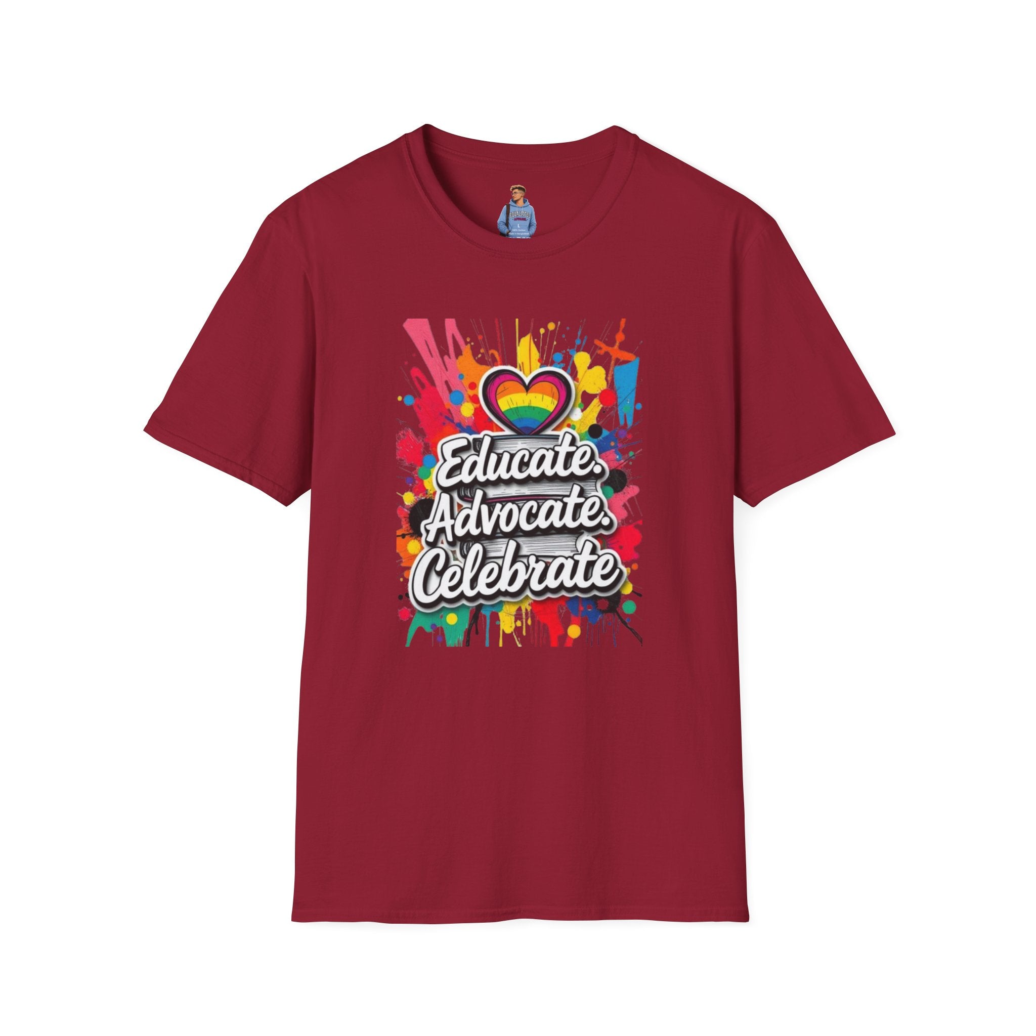 Educate Advocate Celebrate T-Shirt