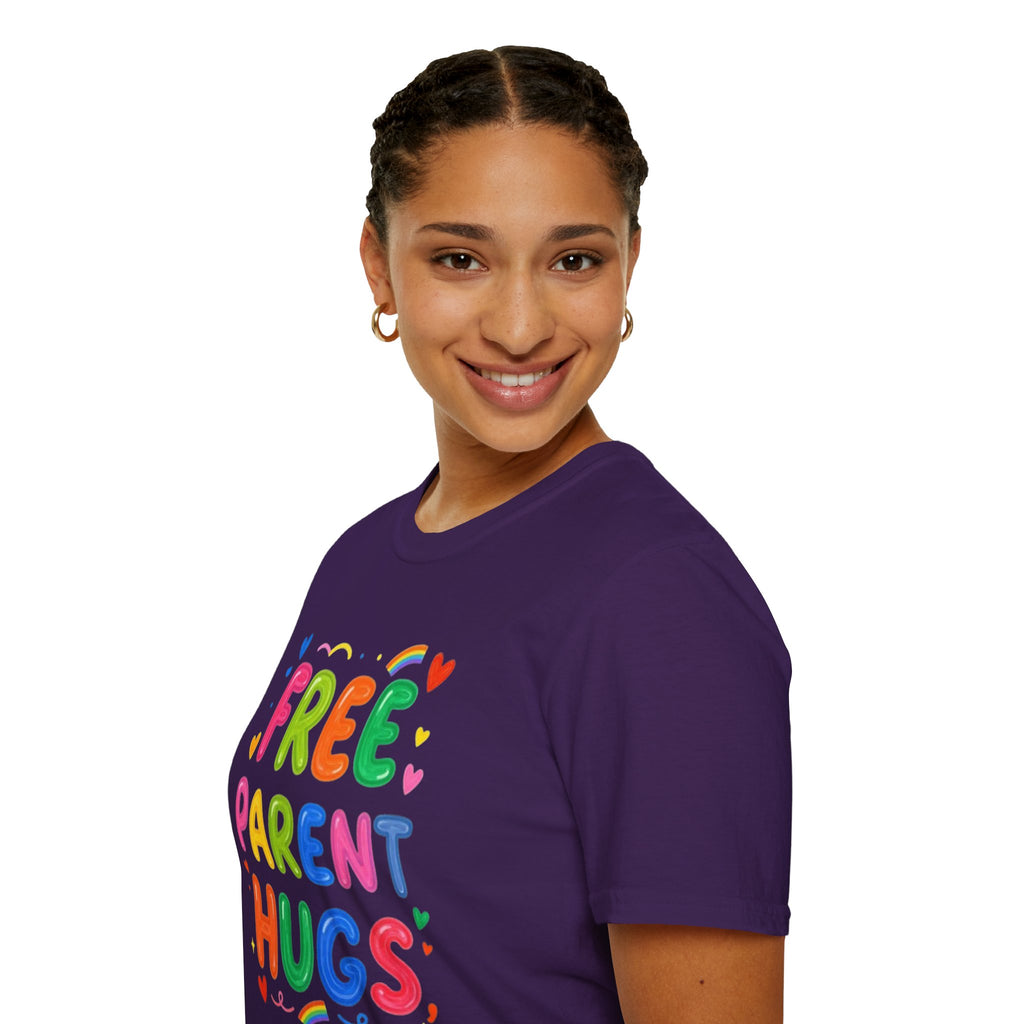 Free Parent Hugs Affirming T-Shirt