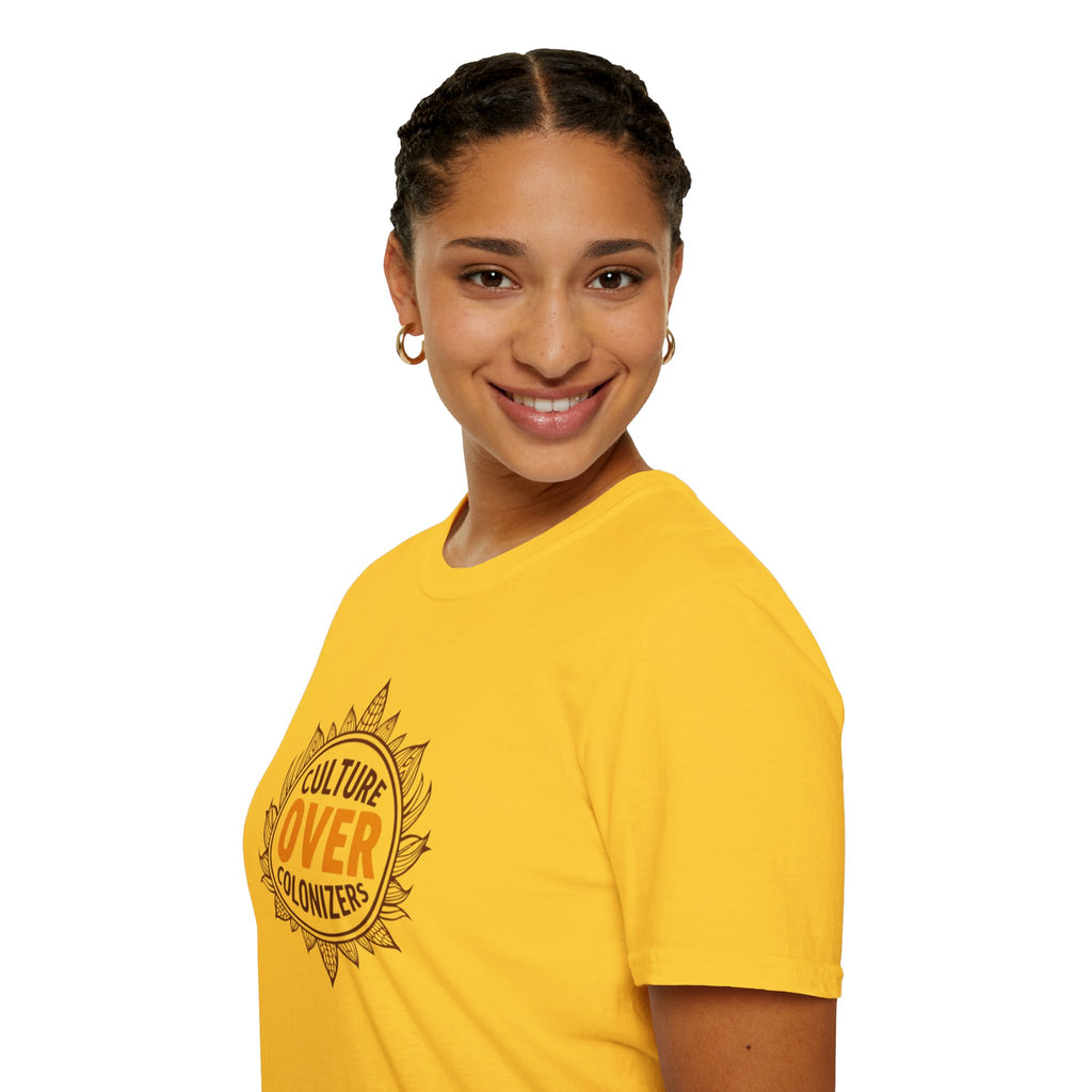 Culture Over Colonizers Unisex Softstyle T-Shirt