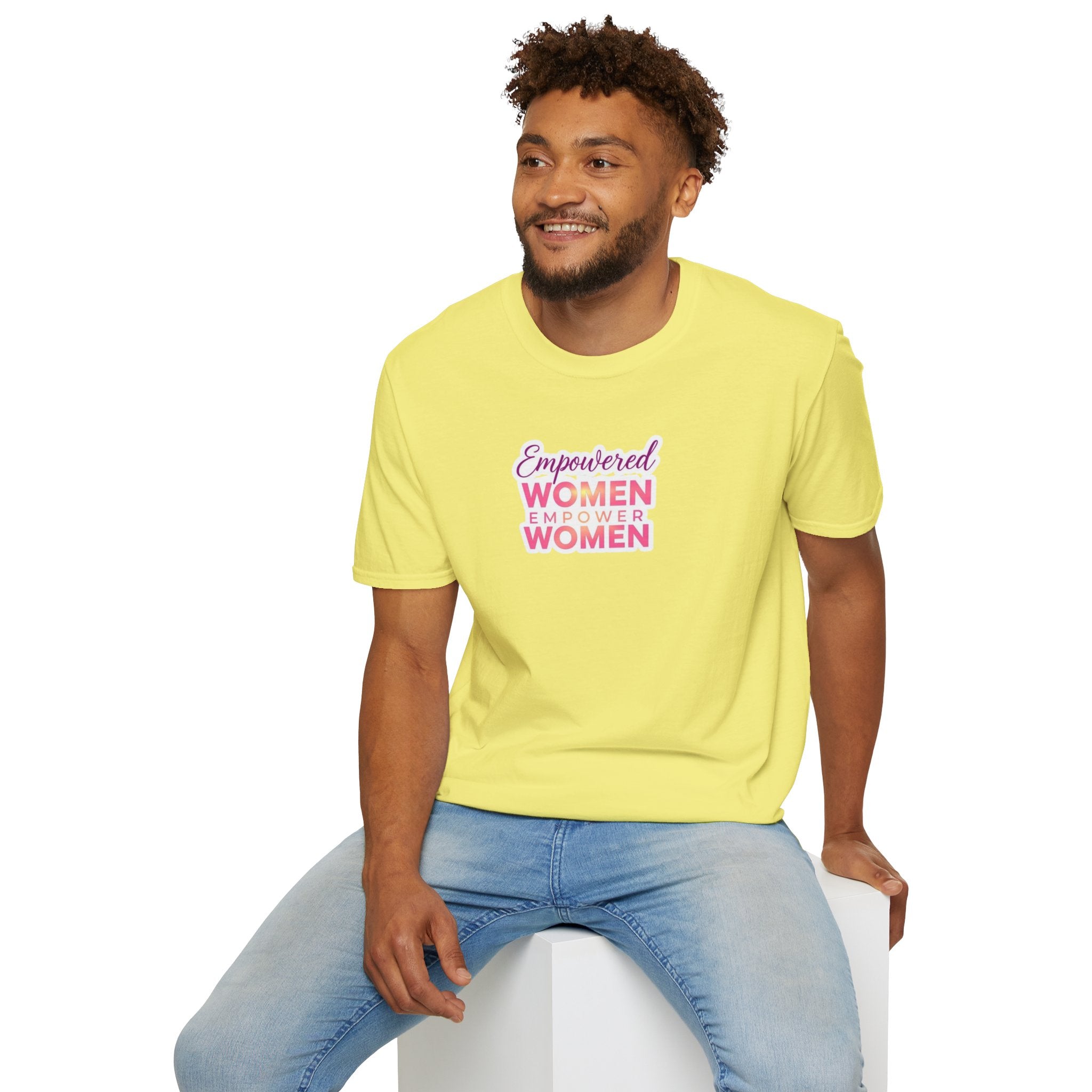 Empowered Women T-Shirt | Unisex Softstyle Tee for Women’s Empowerment
