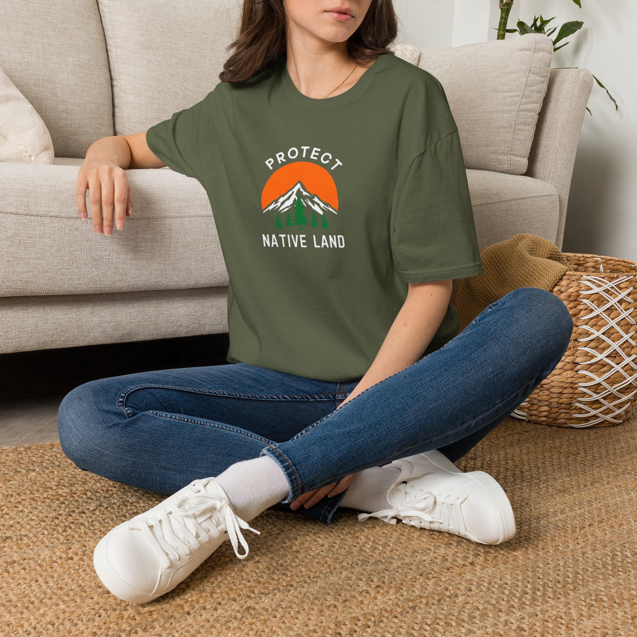 Protect Native Land Softstyle Unisex T-shirt