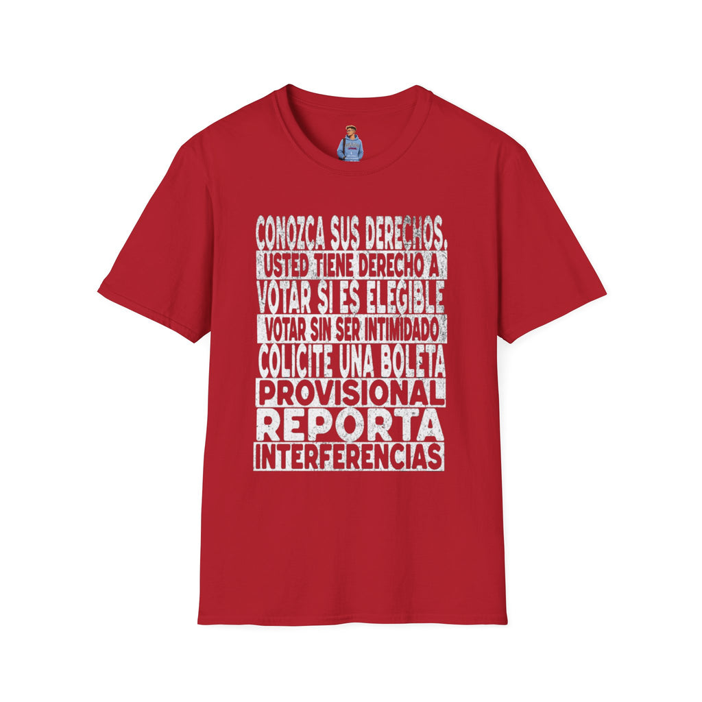 Know Your Voting Rights Spanish T-Shirt