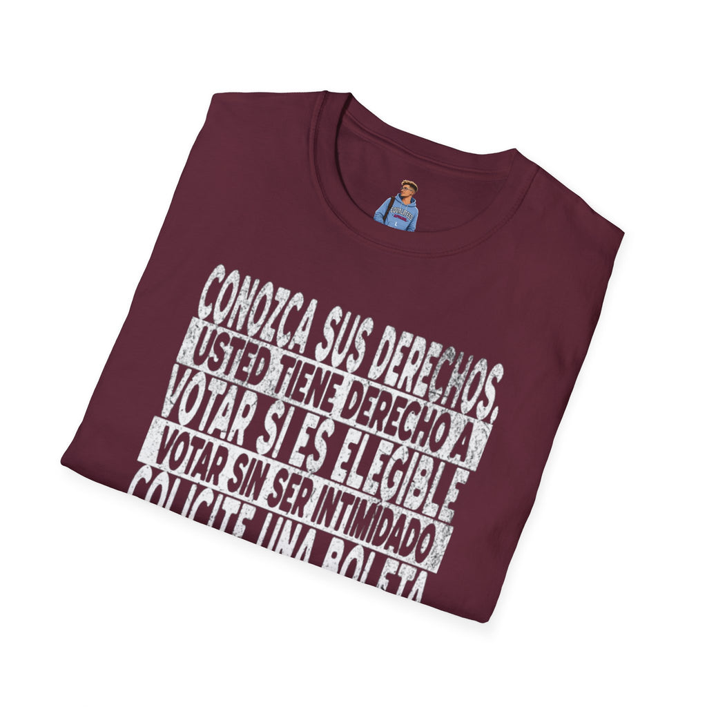 Know Your Voting Rights Spanish T-Shirt