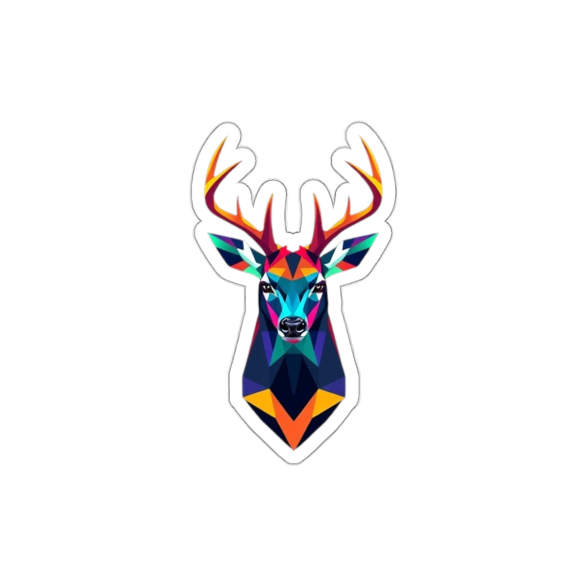 Die-Cut Stickers - Pride Deer - EqualiTees.Me