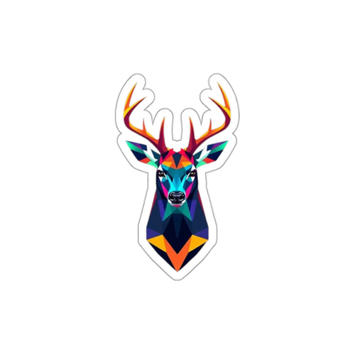 Die-Cut Stickers - Pride Deer - EqualiTees.Me