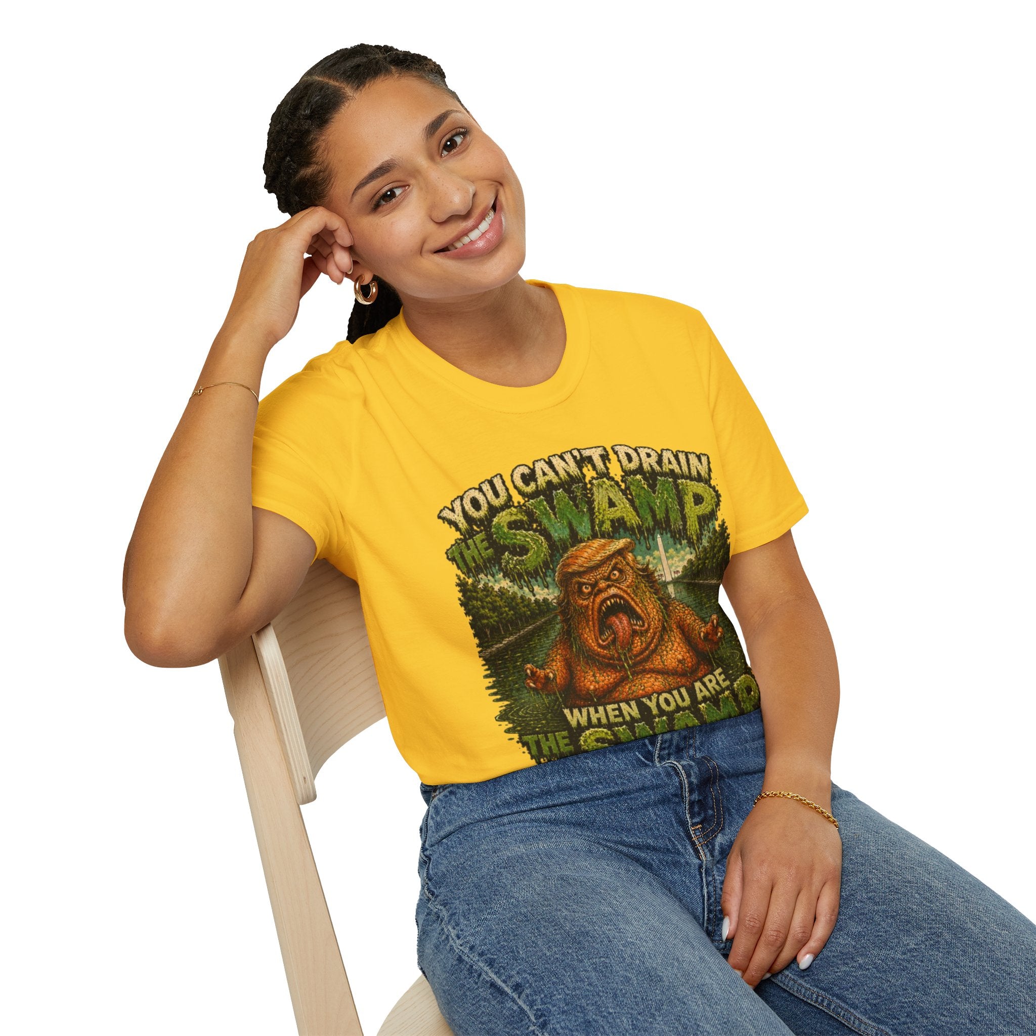 T-Shirt — "You Can't Drain the Swamp when you ARE the Swamp" Graphic Tee