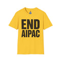 END AIPAC Bold Protest T-Shirt