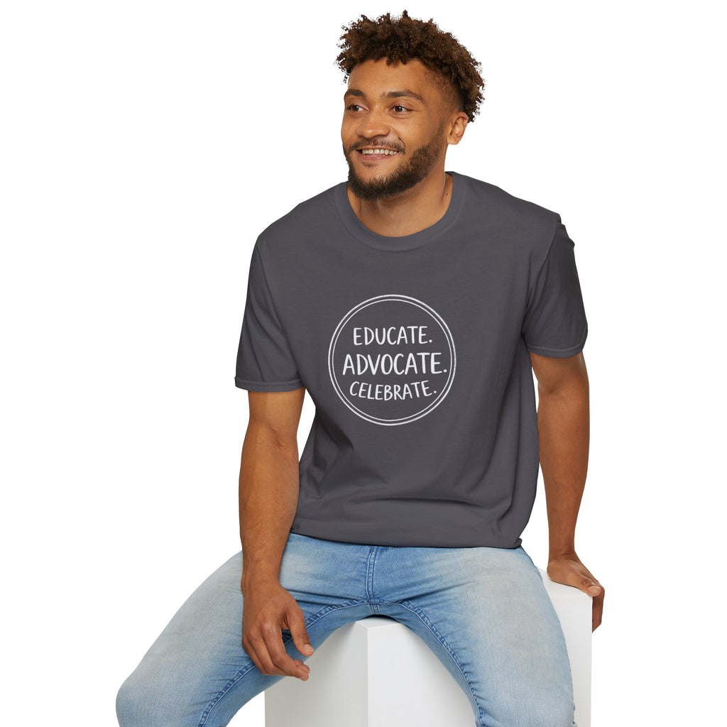 Subtle Pride Educate Advocate Celebrate