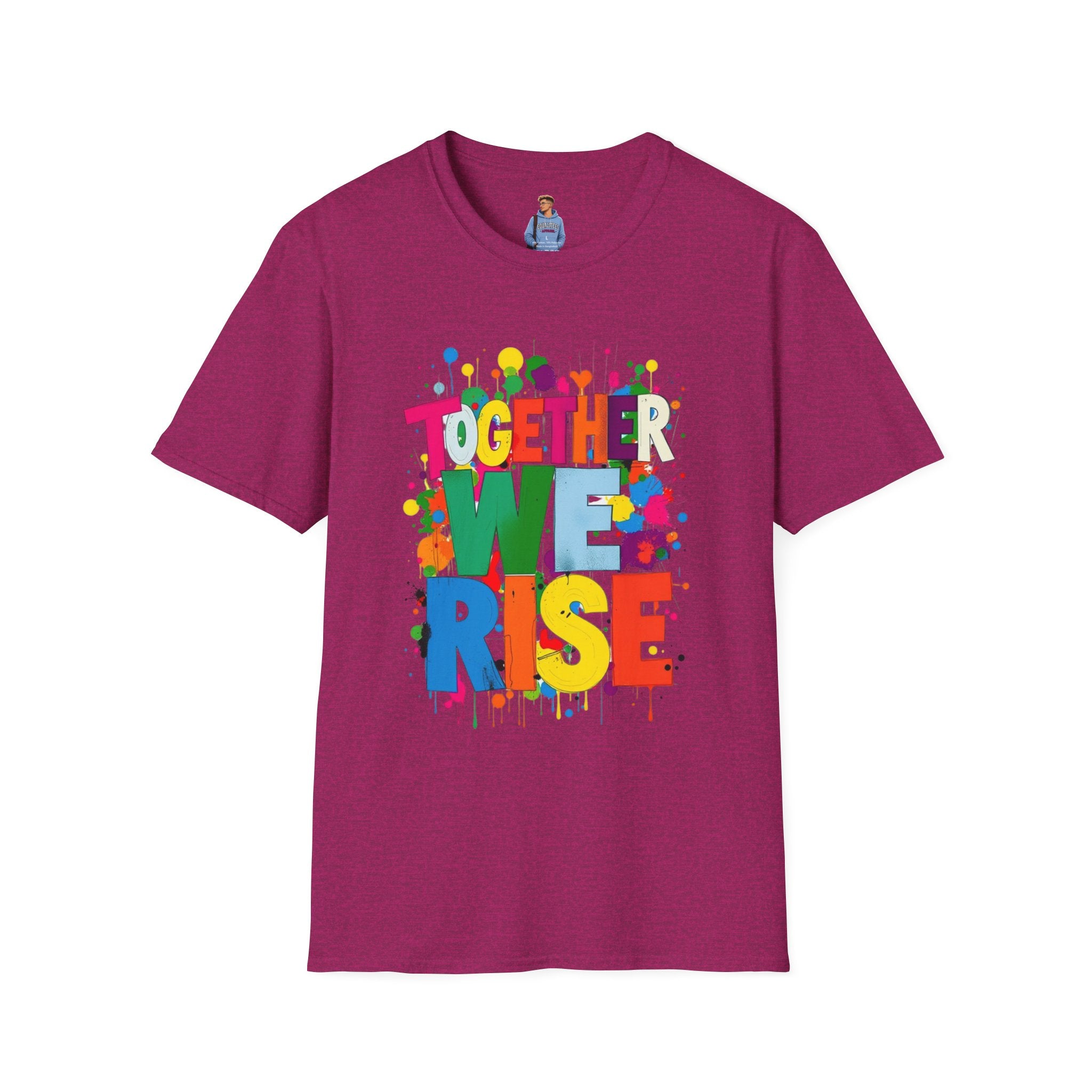 Together We Rise Unisex Softstyle T-Shirt