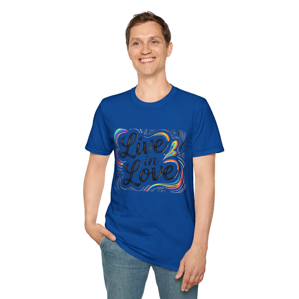 Live in Love Inspirational T-Shirt