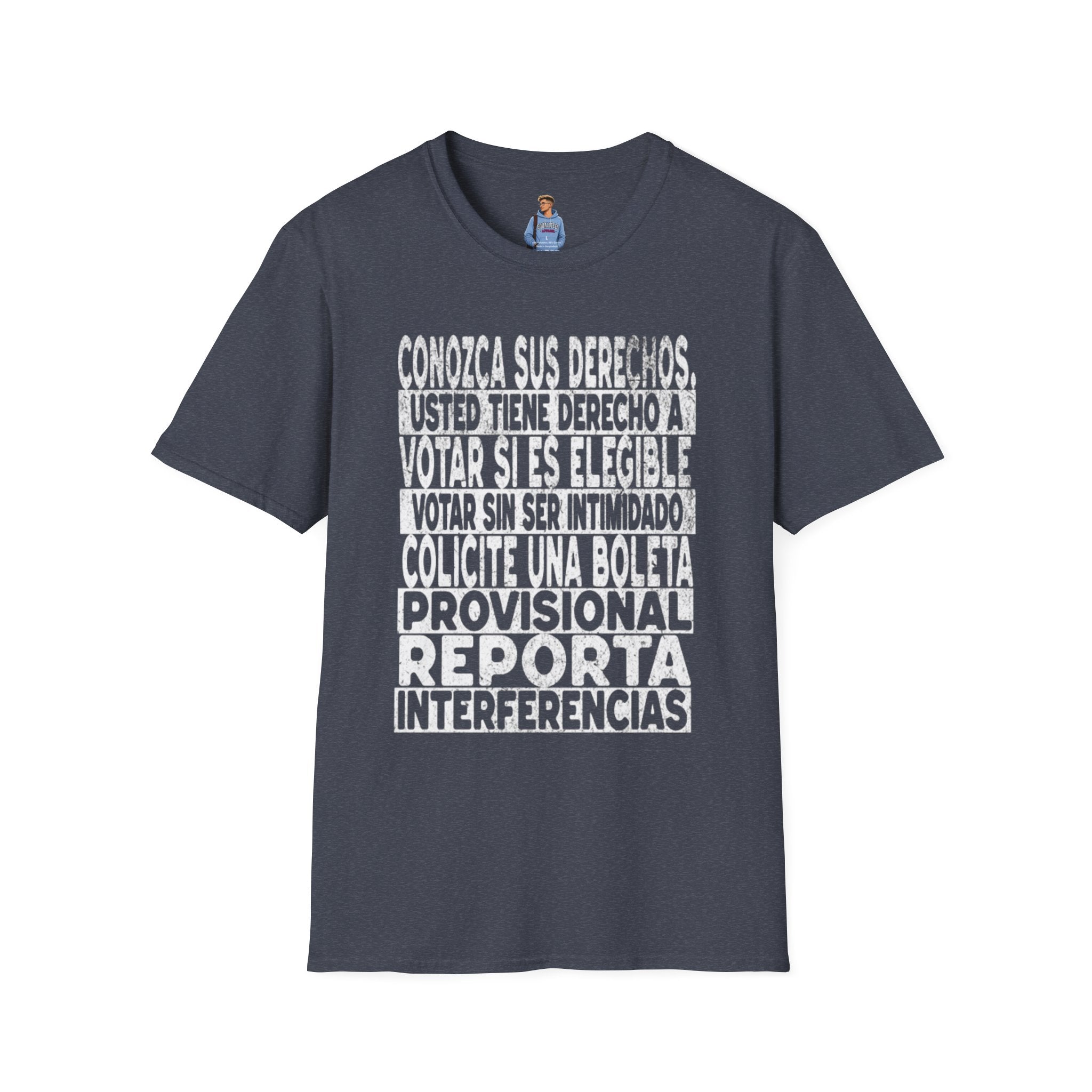 Know Your Voting Rights Spanish T-Shirt