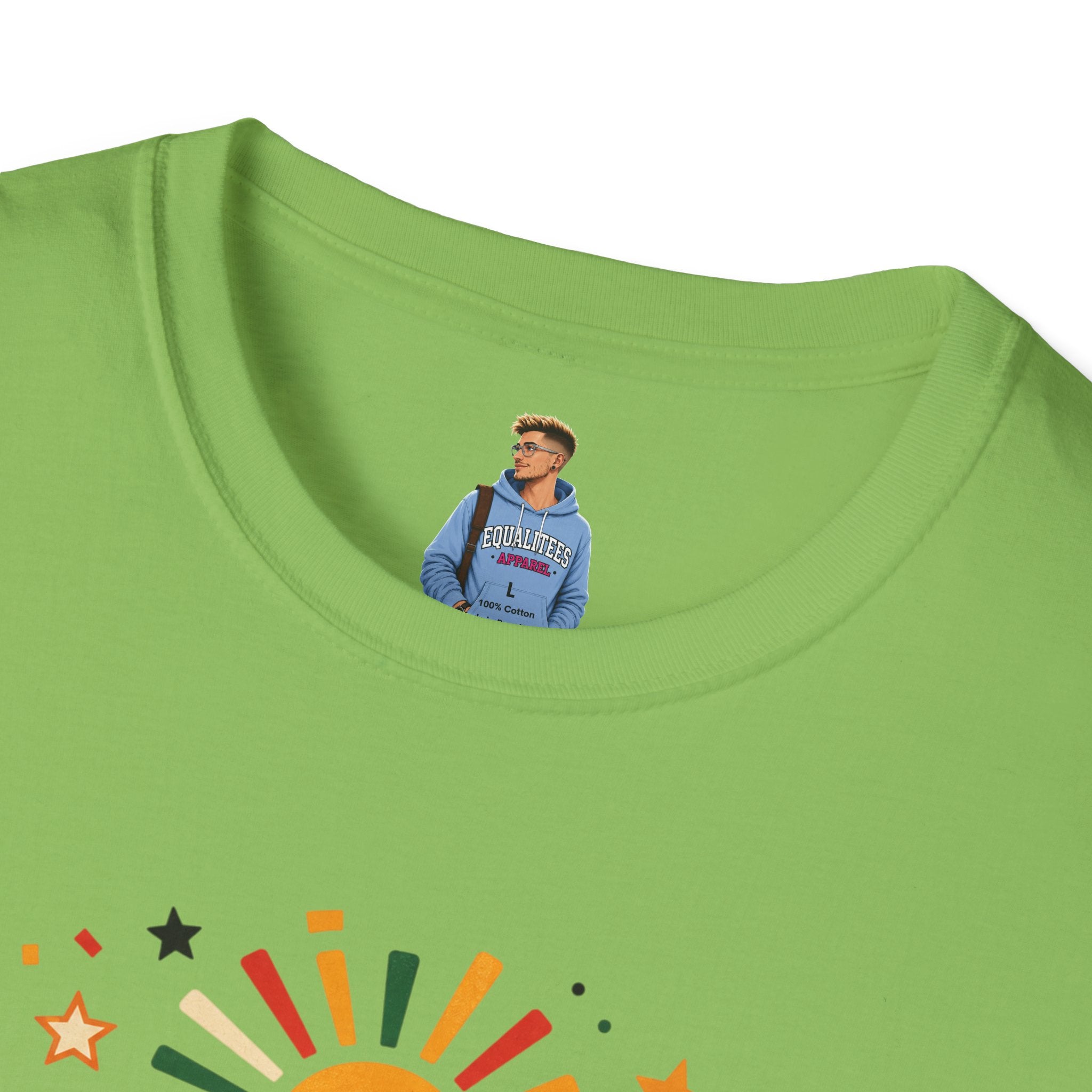 Juneteenth T-Shirt - "Happy Juneteenth" Retro Celebration Tee