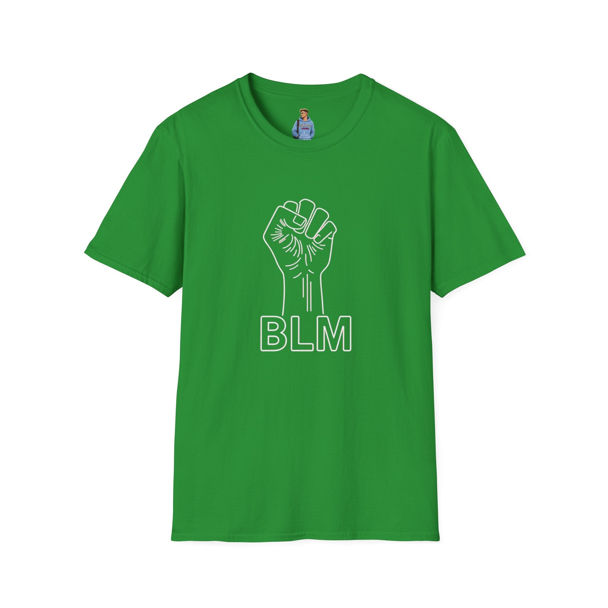 BLM Unisex Softstyle T-Shirt - Celebrate Equality and Justice