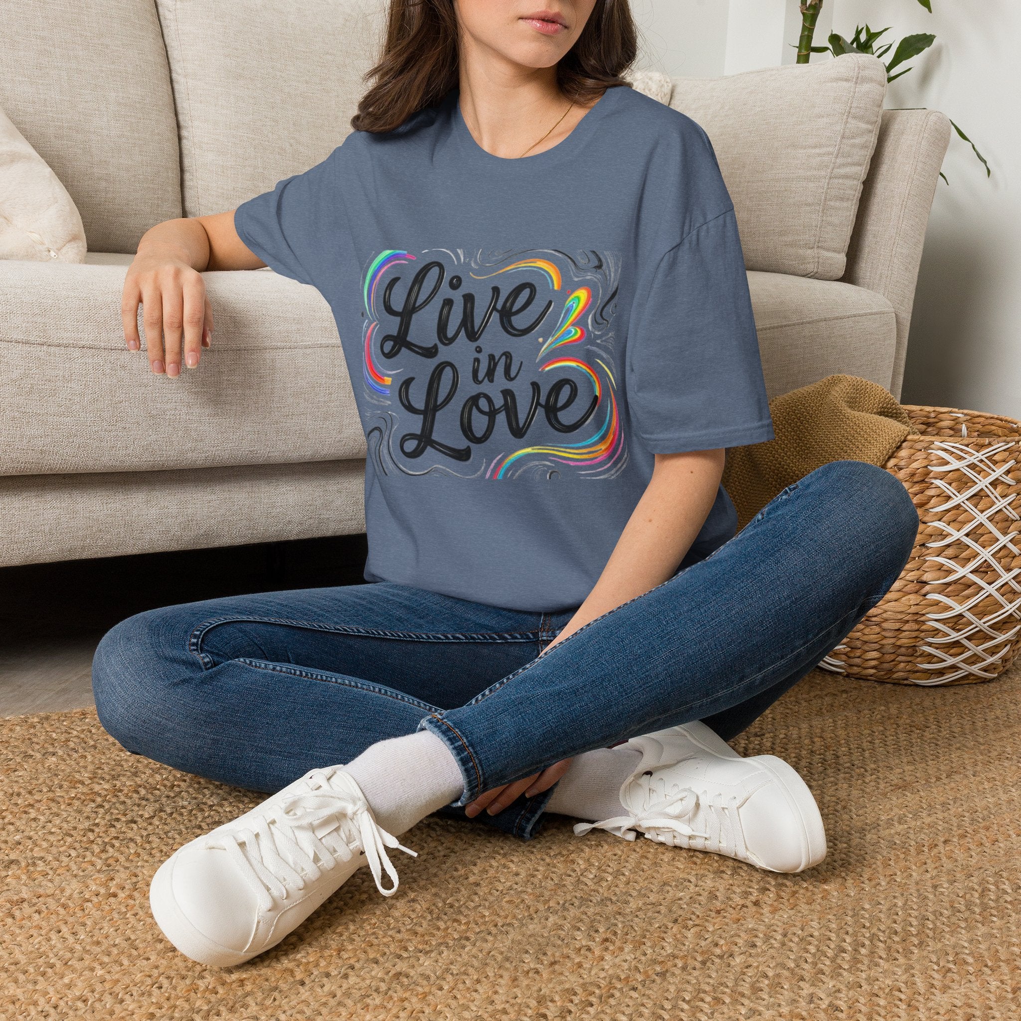 Live in Love Inspirational T-Shirt