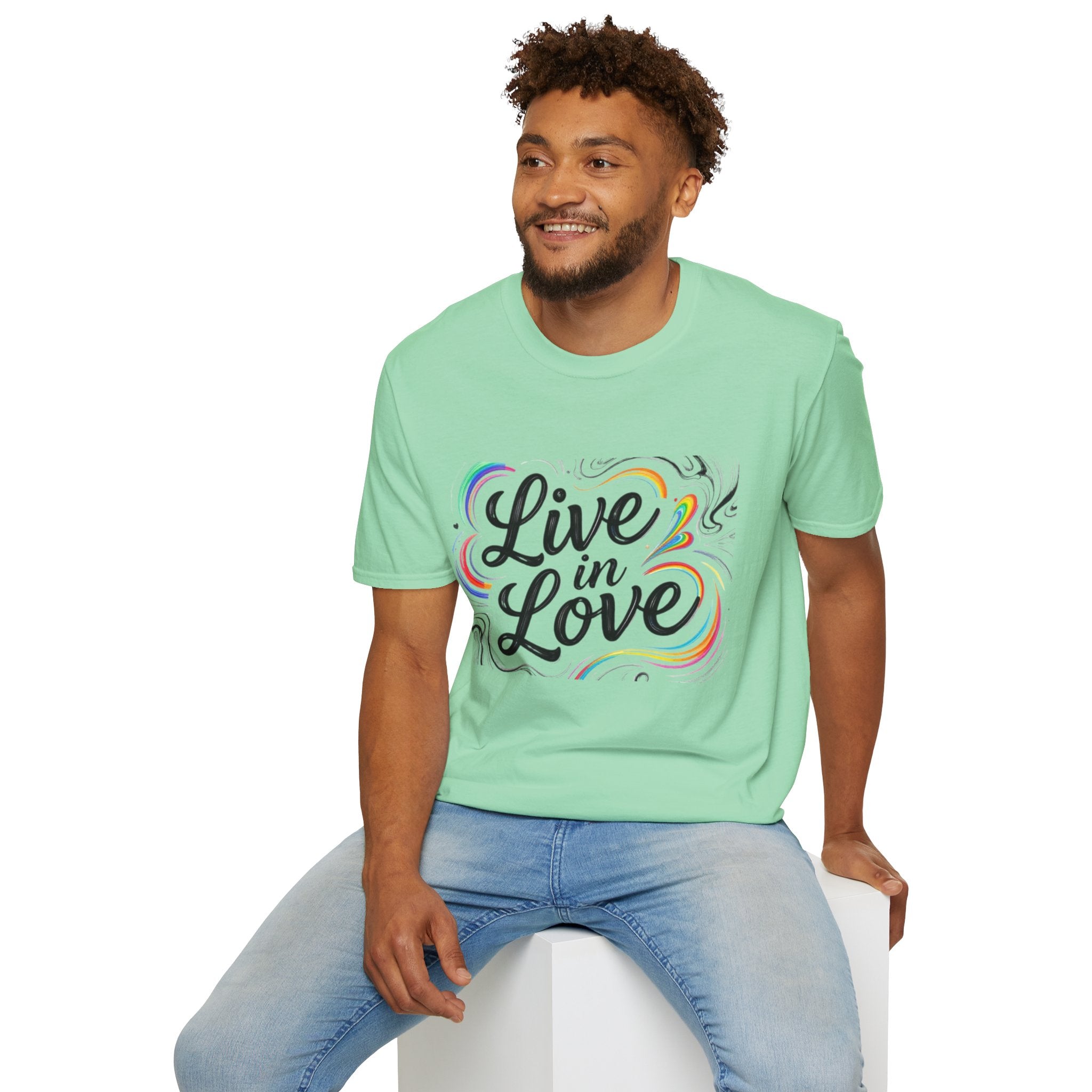 Live in Love Inspirational T-Shirt