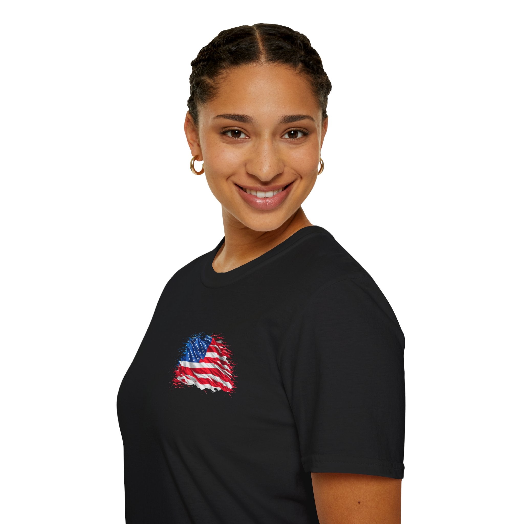 MAGA Values are NOT American Values Softstyle Unisex T-Shirt