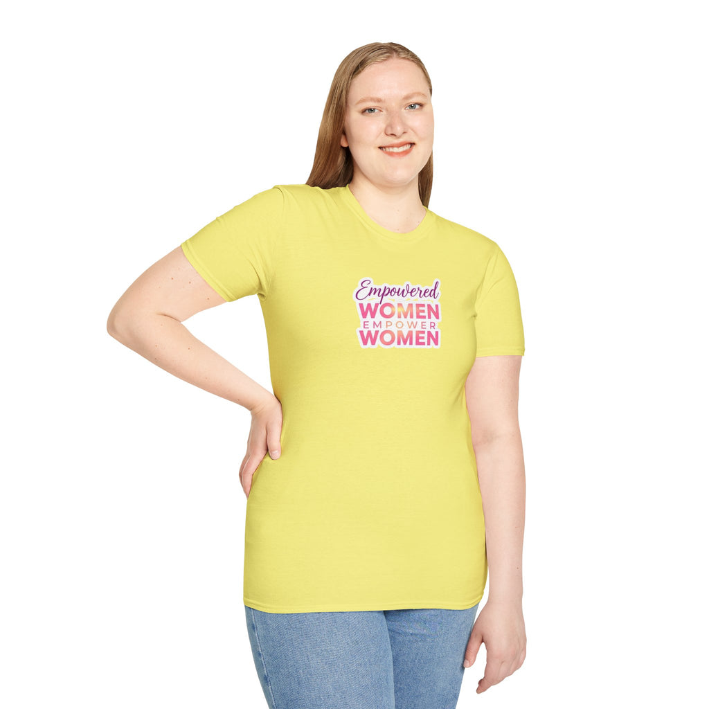 Empowered Women T-Shirt | Unisex Softstyle Tee for Women’s Empowerment