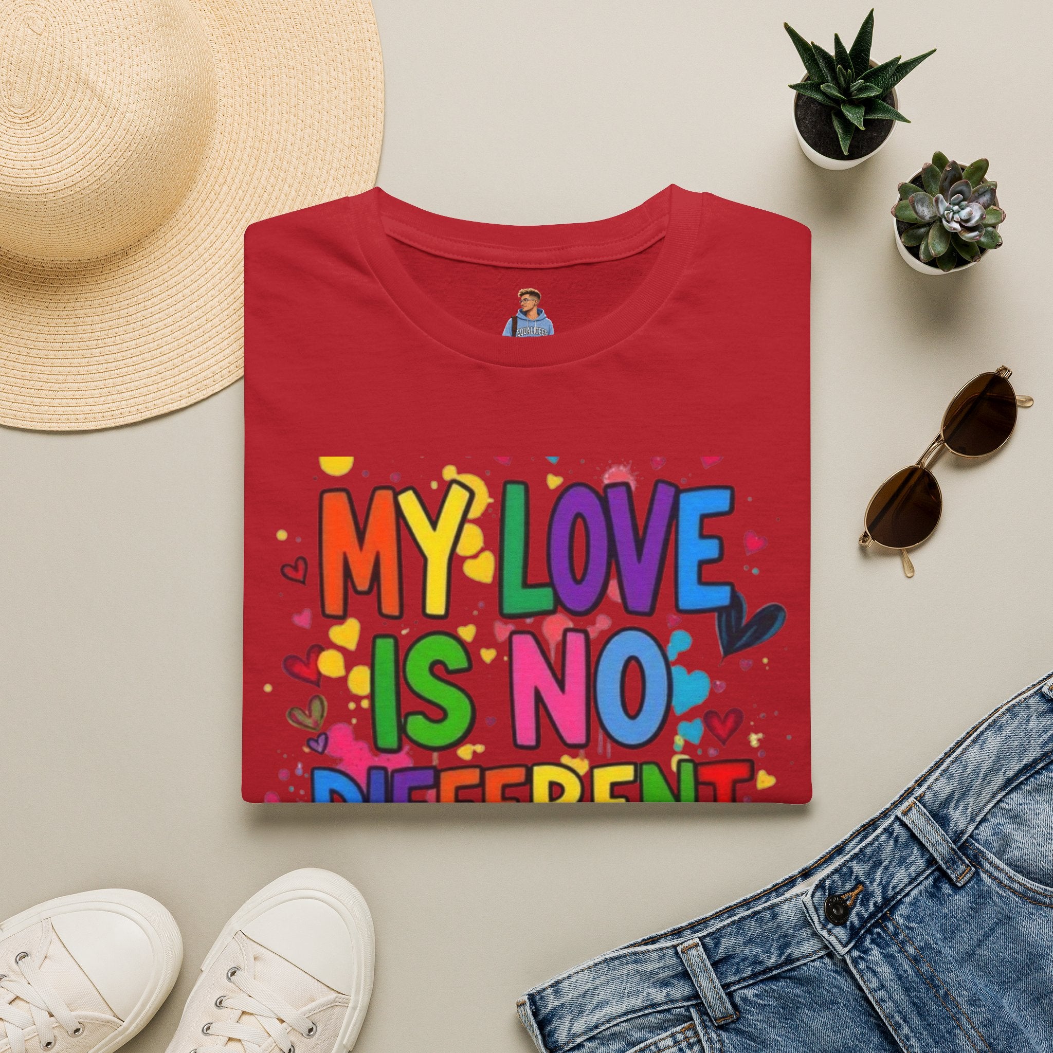 My Love is No Different Than Yours Pride Unisex T-Shirt