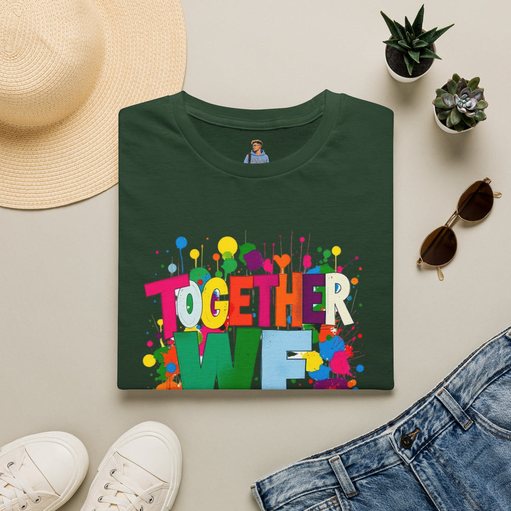 Juntos nos levantamos Camiseta unisex de estilo suave