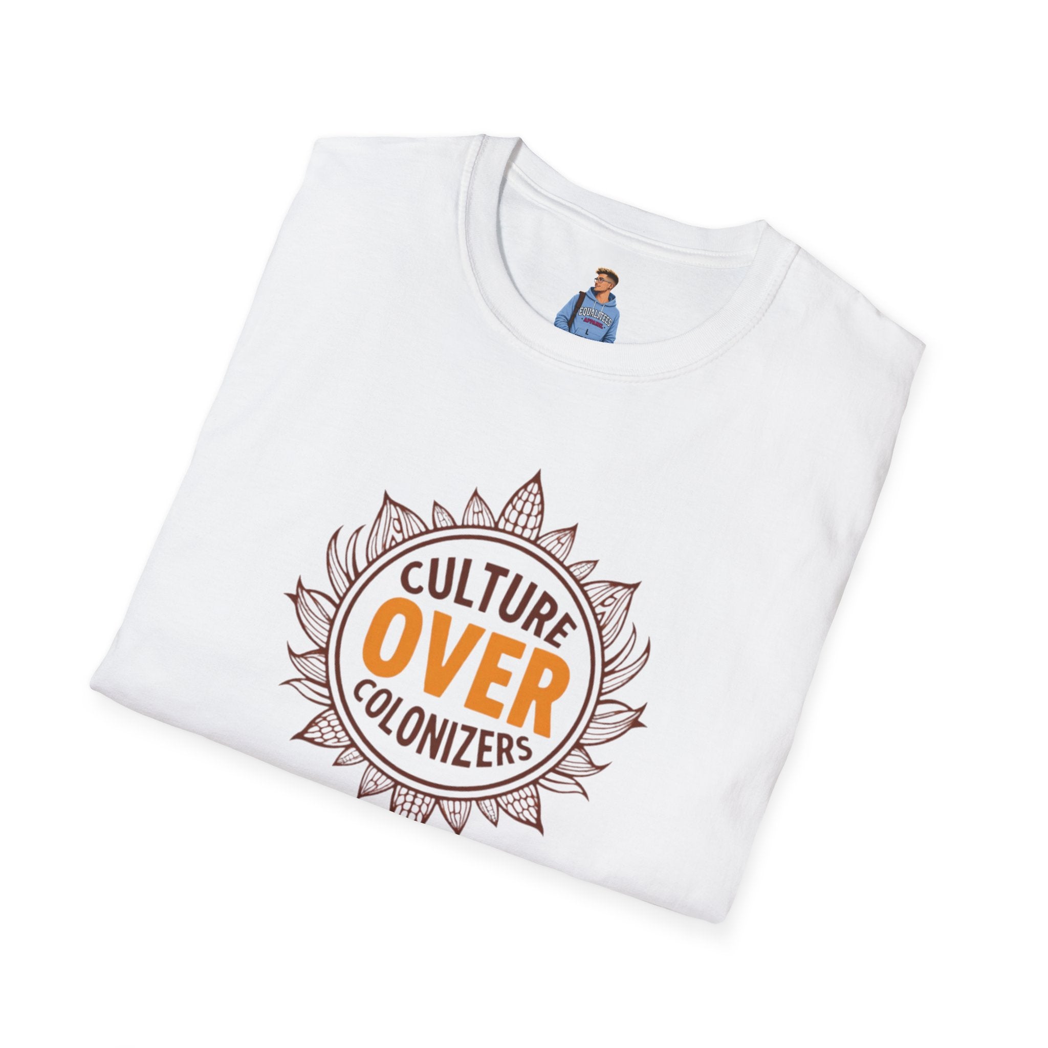 Culture Over Colonizers Unisex Softstyle T-Shirt