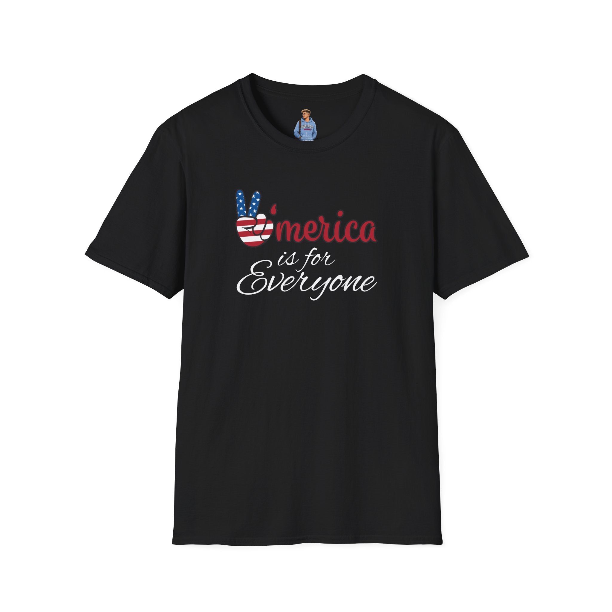 'América es para todos' - Camiseta unisex Softstyle