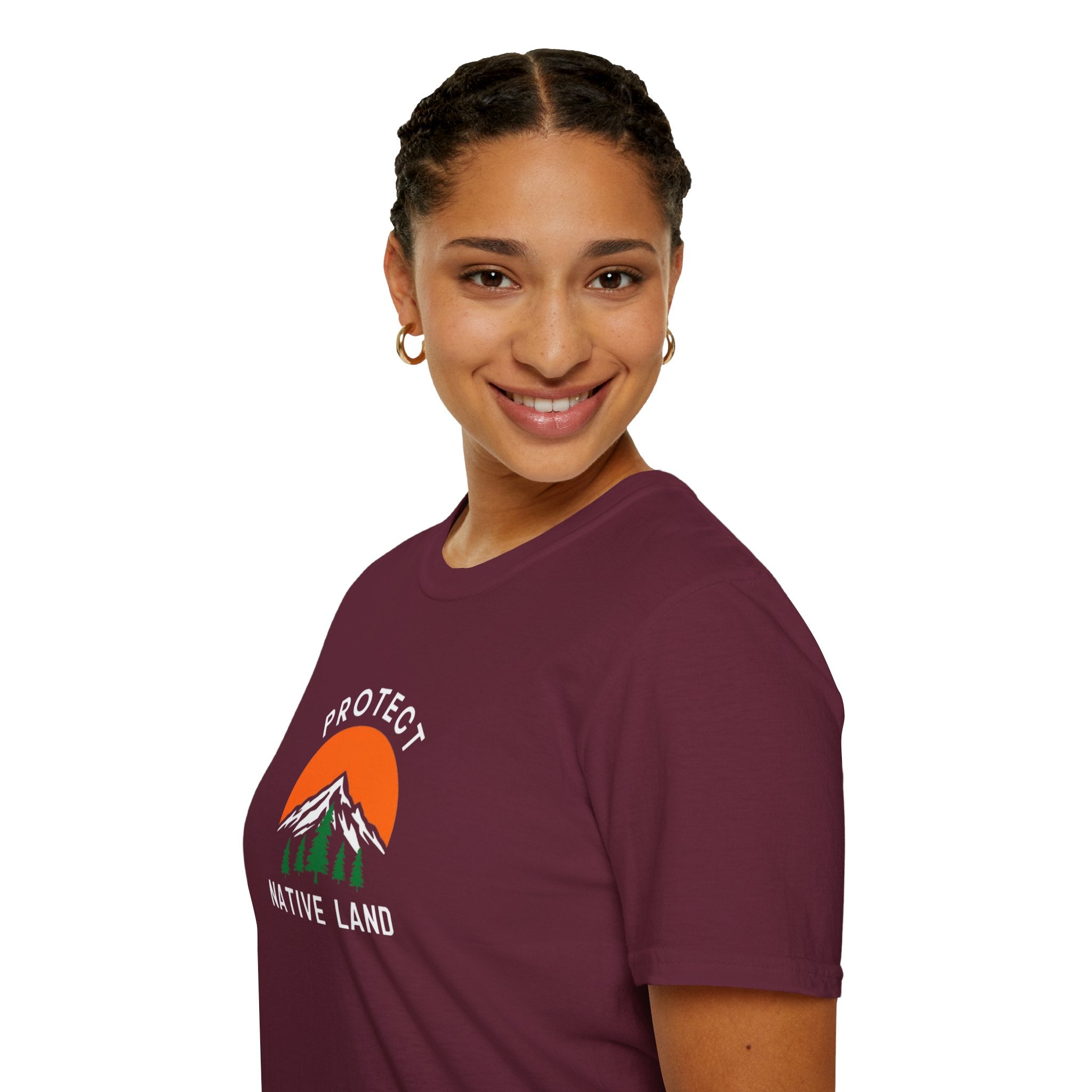 Protect Native Land Softstyle Unisex T-shirt