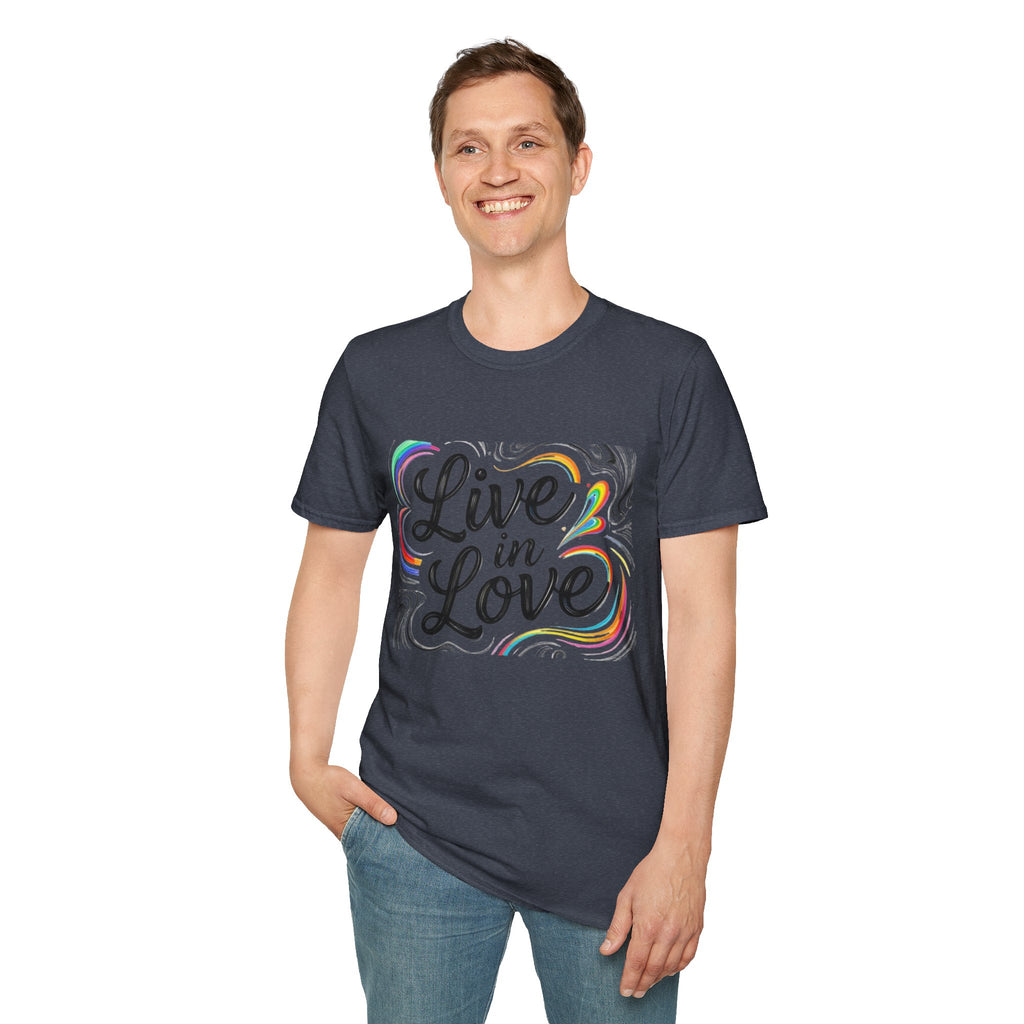 Live in Love Inspirational T-Shirt