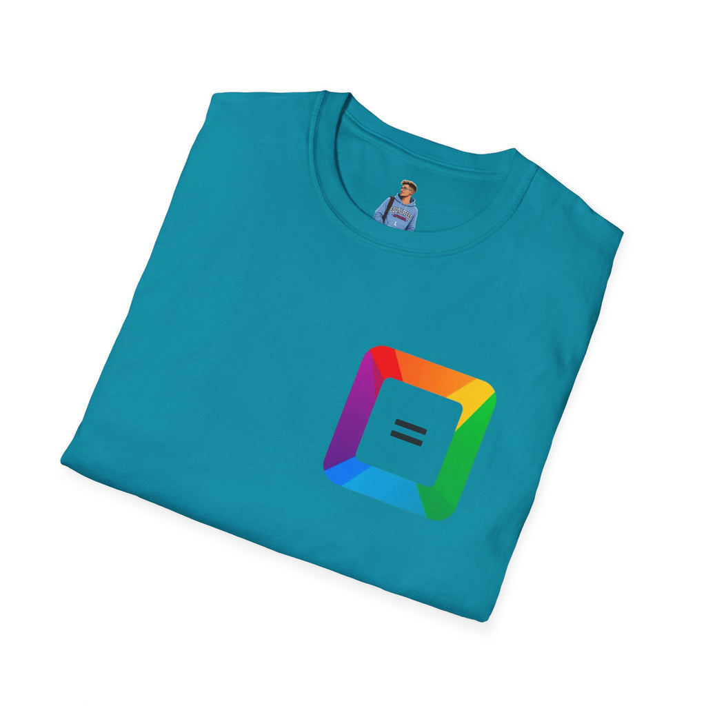 Pride-Theme Unisex Softstyle T-Shirt - "True freedom is Equality for ALL"