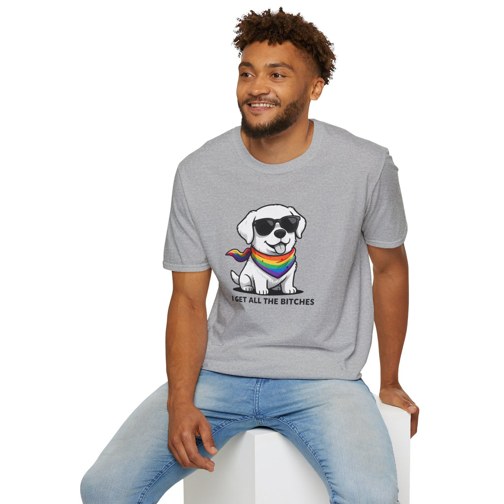Cute Puppy Pride T‑Shirt