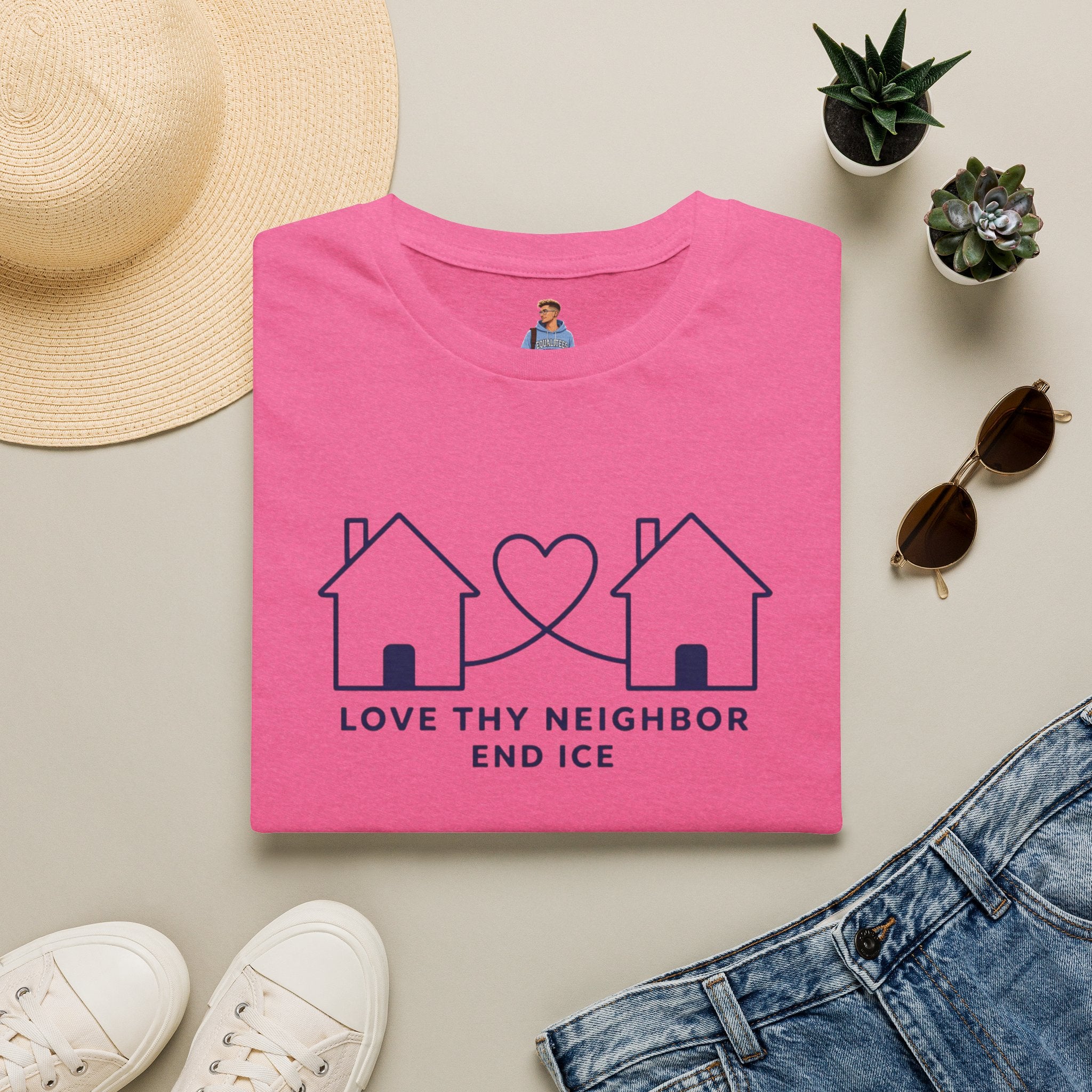 Love Thy Neighbor END ICE T-Shirt