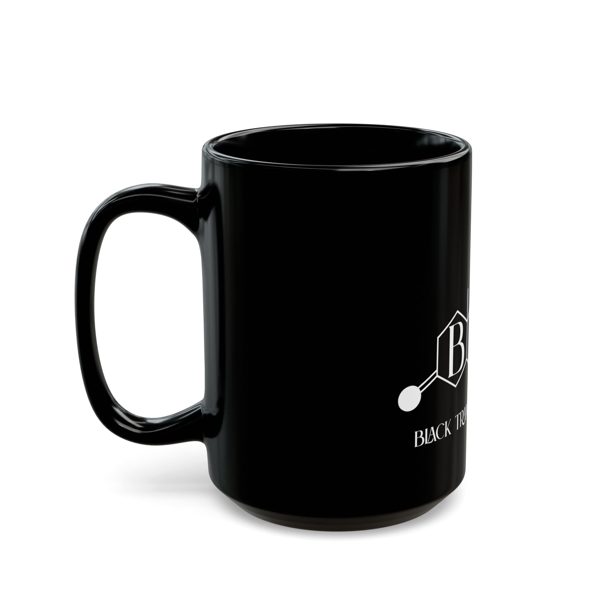 BTTF - Black Trans Travel Fund Black Ceramic Mug 11oz/15oz