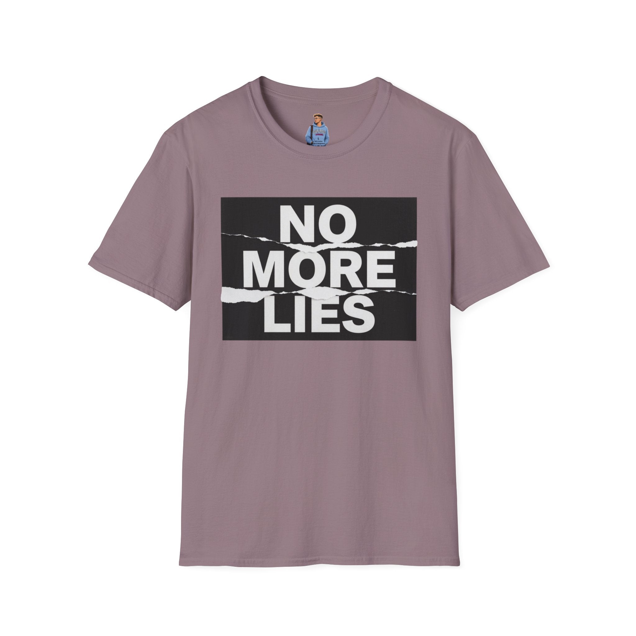 No More Lies T-Shirt — Bold Protest Graphic Tee