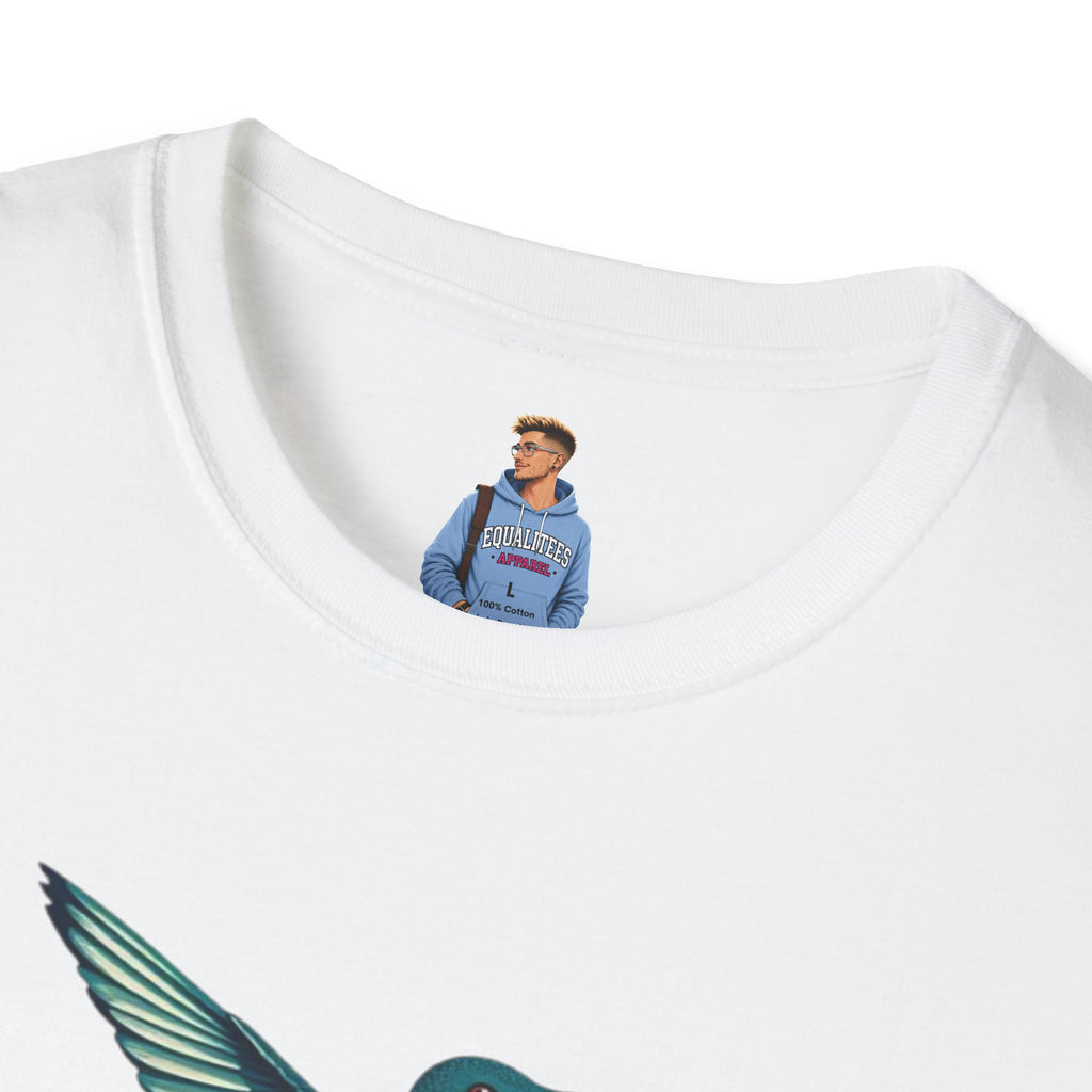 Floral Hummingbird T-Shirt