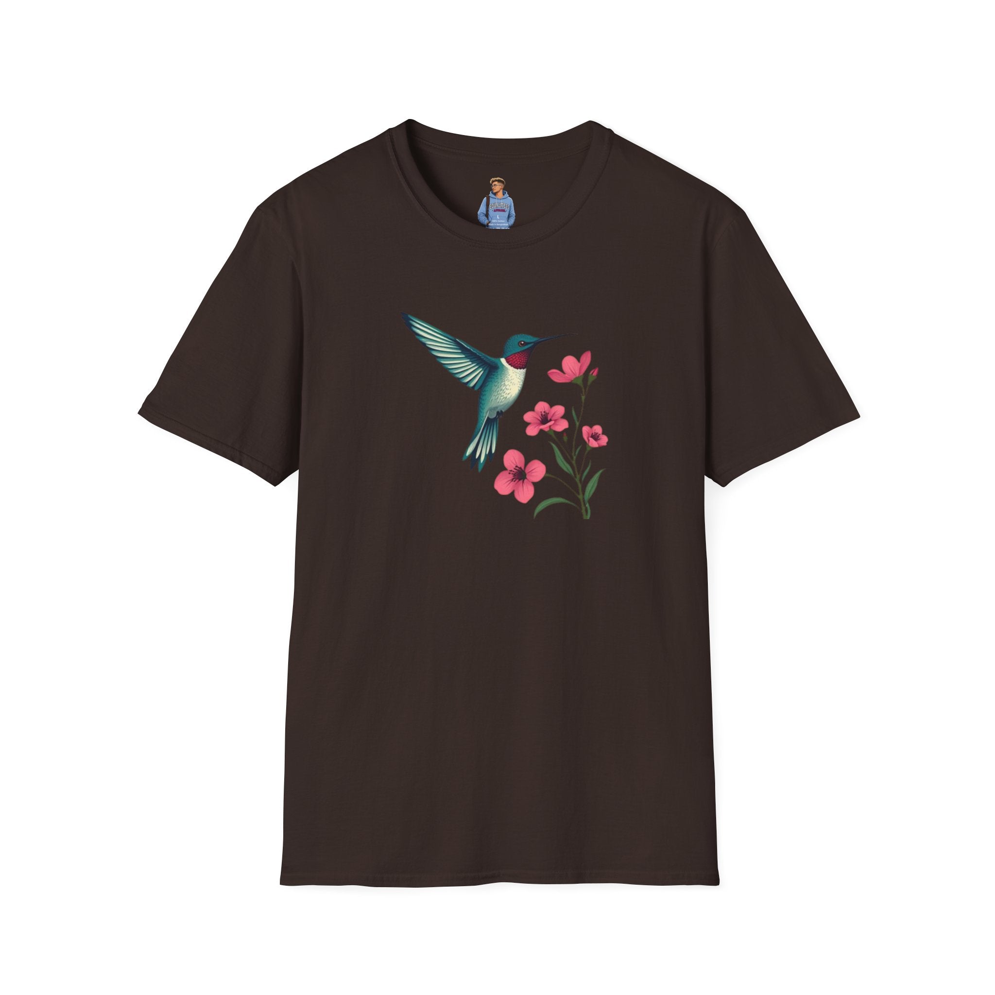 Floral Hummingbird T-Shirt