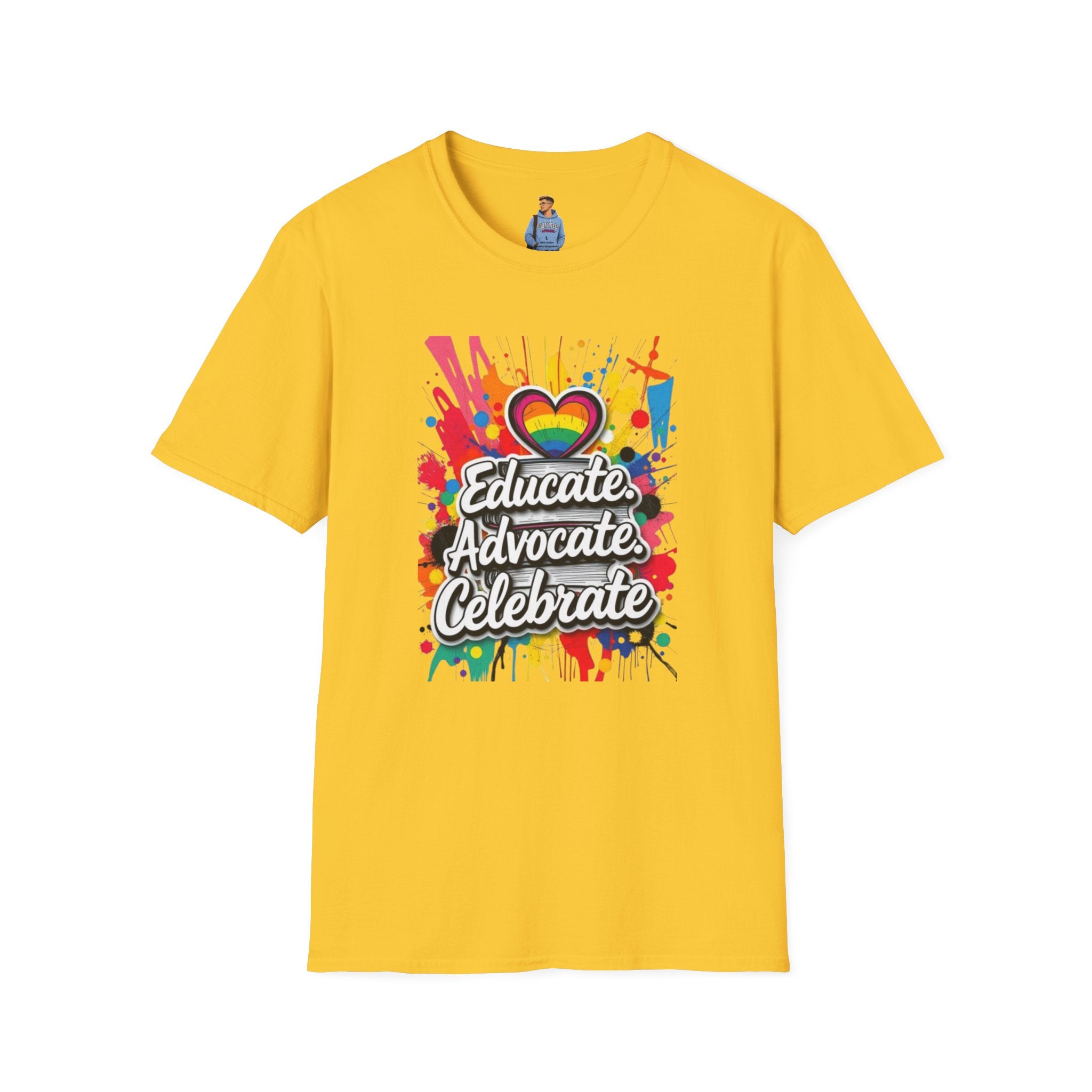 Educate Advocate Celebrate T-Shirt