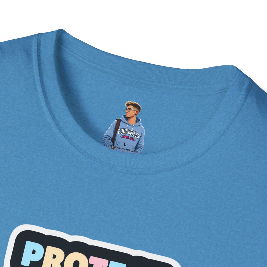 Camiseta unisex de estilo suave "Protect Trans Kids" - Empowerment &amp; Pride Apparel