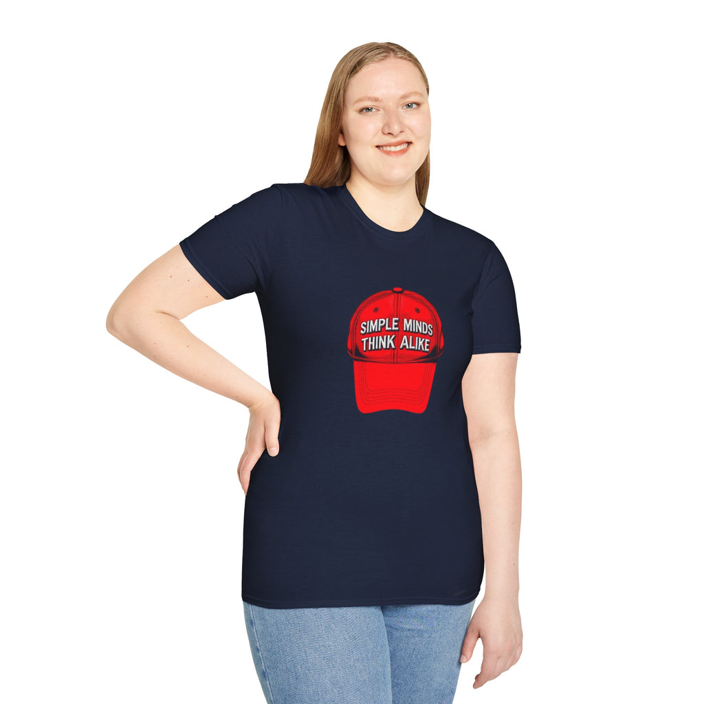 Simple Minds Think Alike T-Shirt' & 'Make America Think Again' Graphic Tee