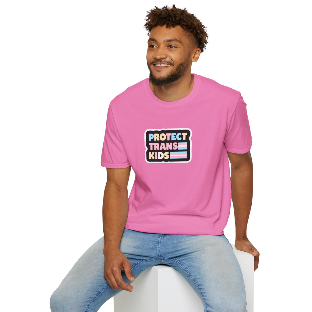 Camiseta unisex de estilo suave "Protect Trans Kids" - Empowerment &amp; Pride Apparel