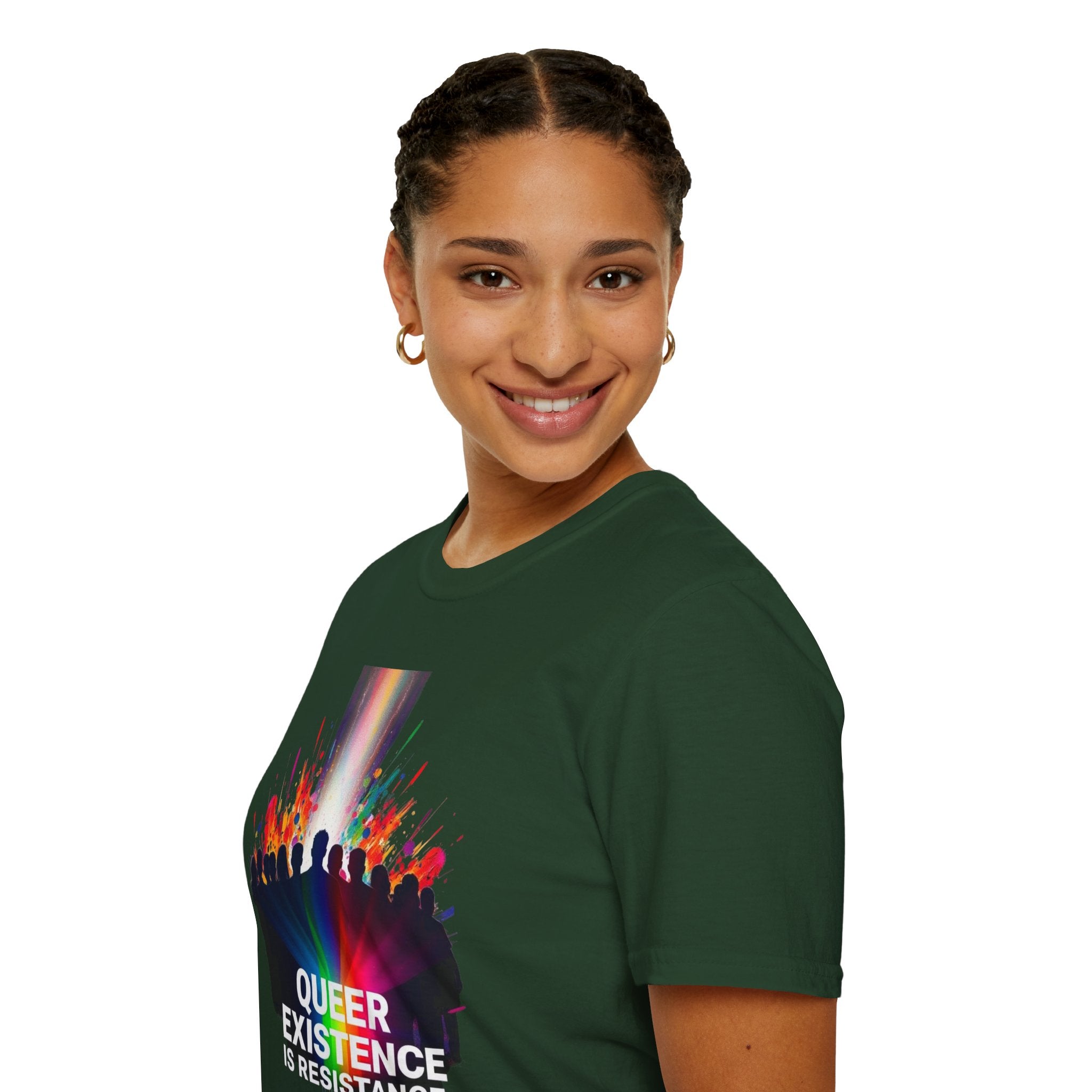 Queer Existence is Resistance Graphic T-Shirt
