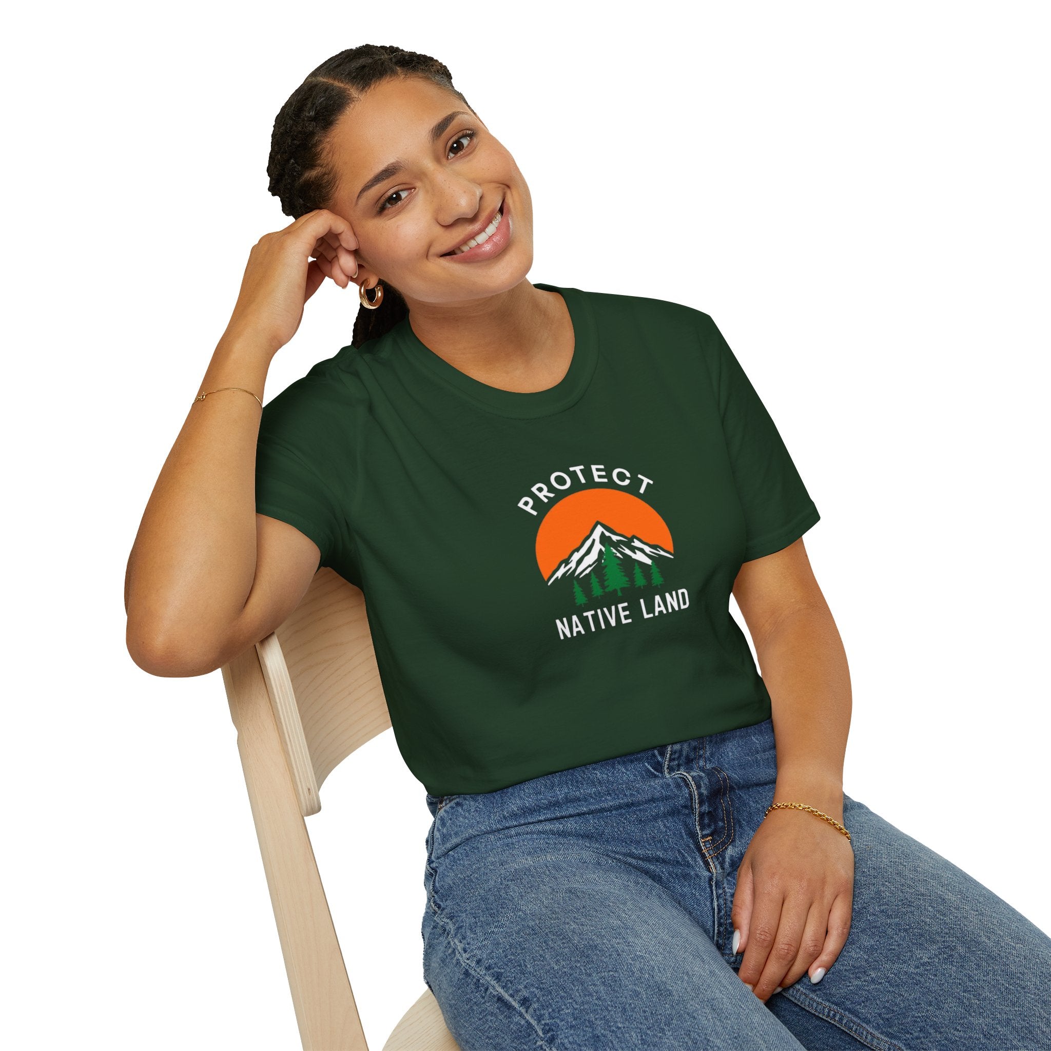 Protect Native Land Softstyle Unisex T-shirt
