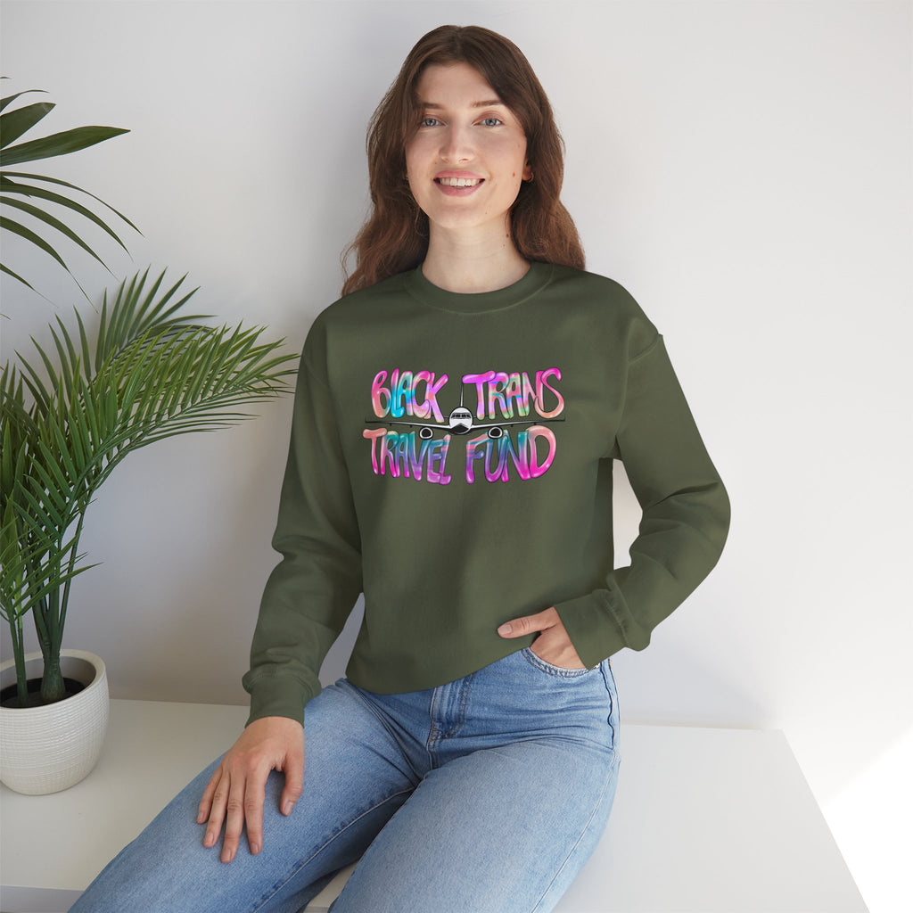 BTTF - Black Trans Travel Fund Unisex Crewneck Sweatshirt