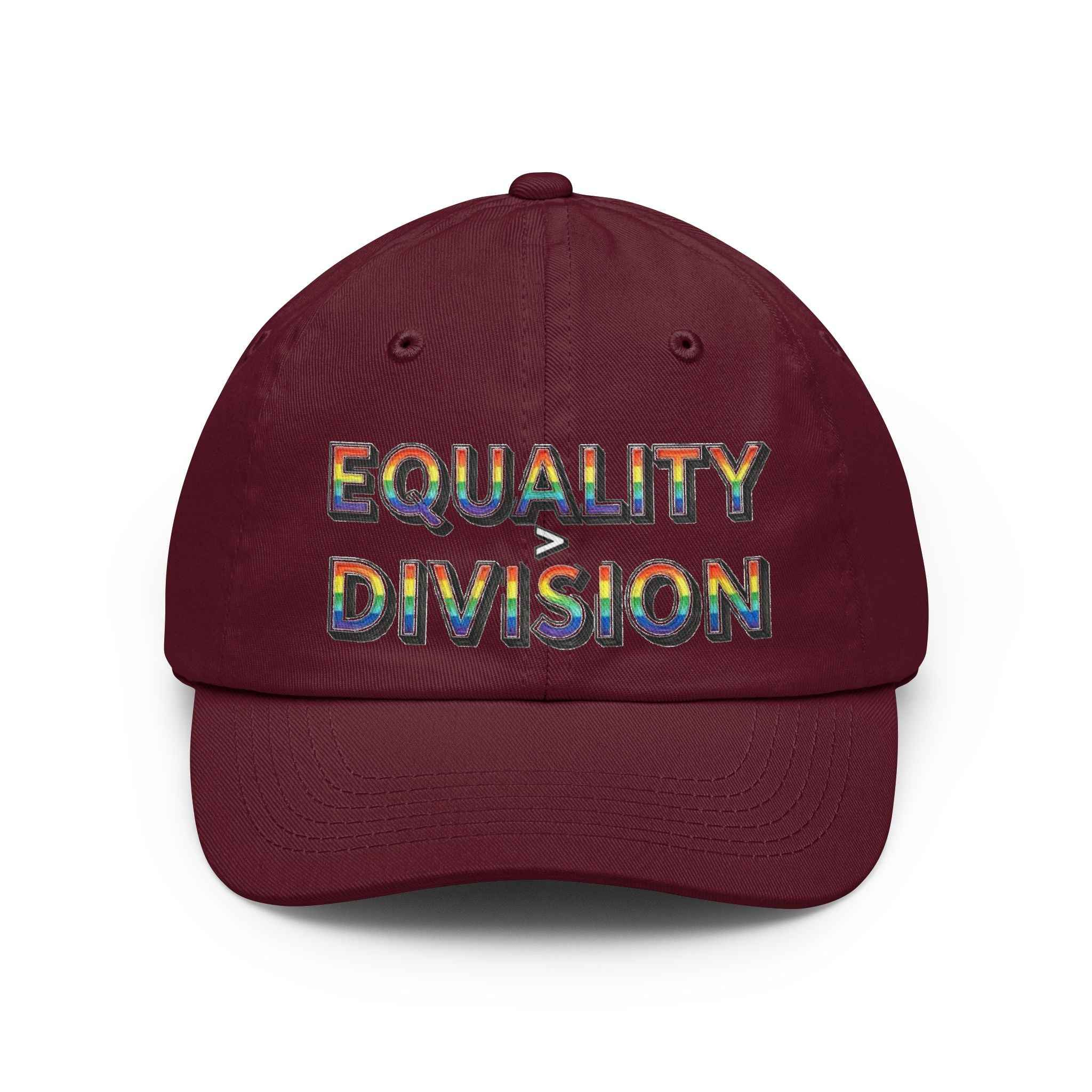 Equality > Division Ballcap