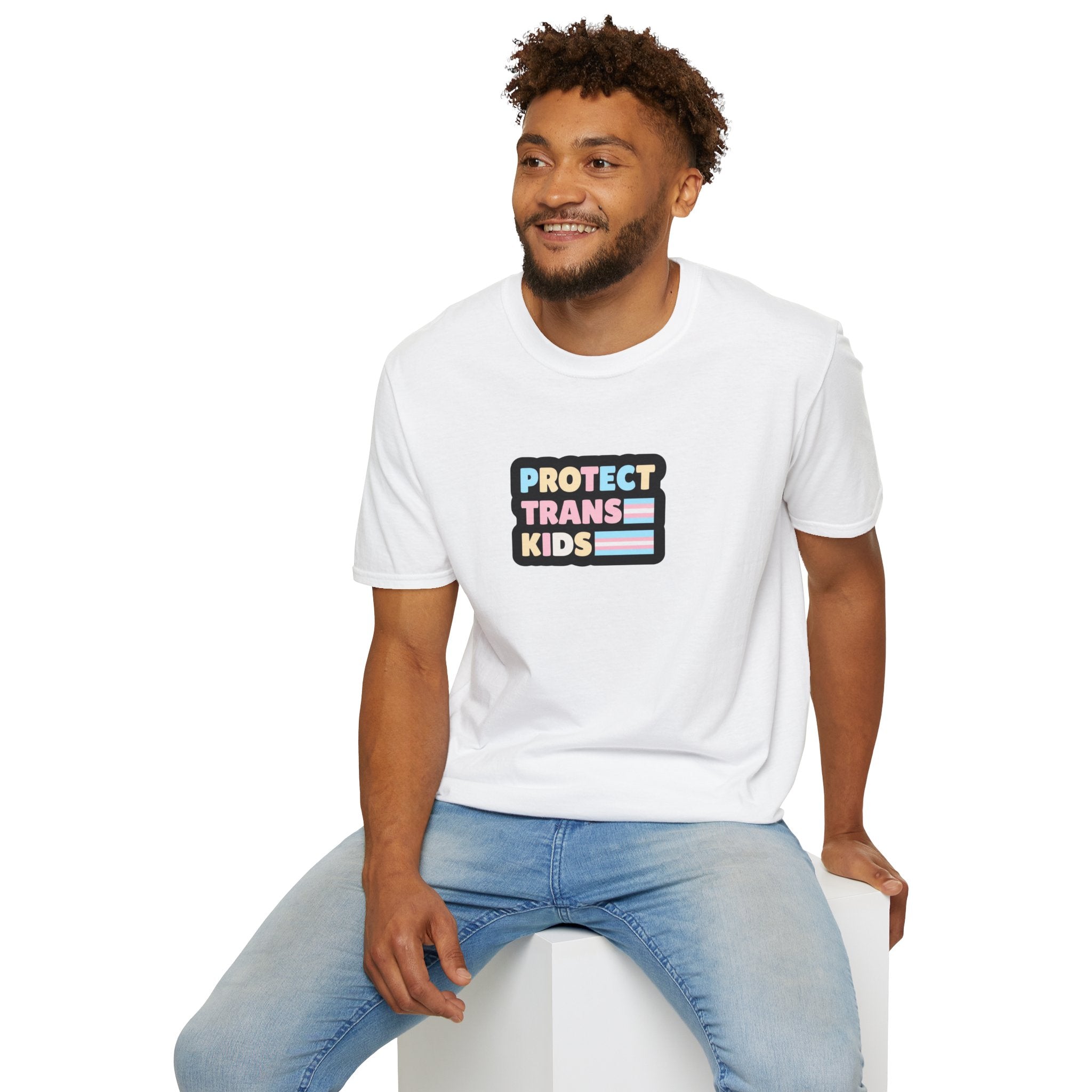 Camiseta unisex de estilo suave "Protect Trans Kids" - Empowerment &amp; Pride Apparel