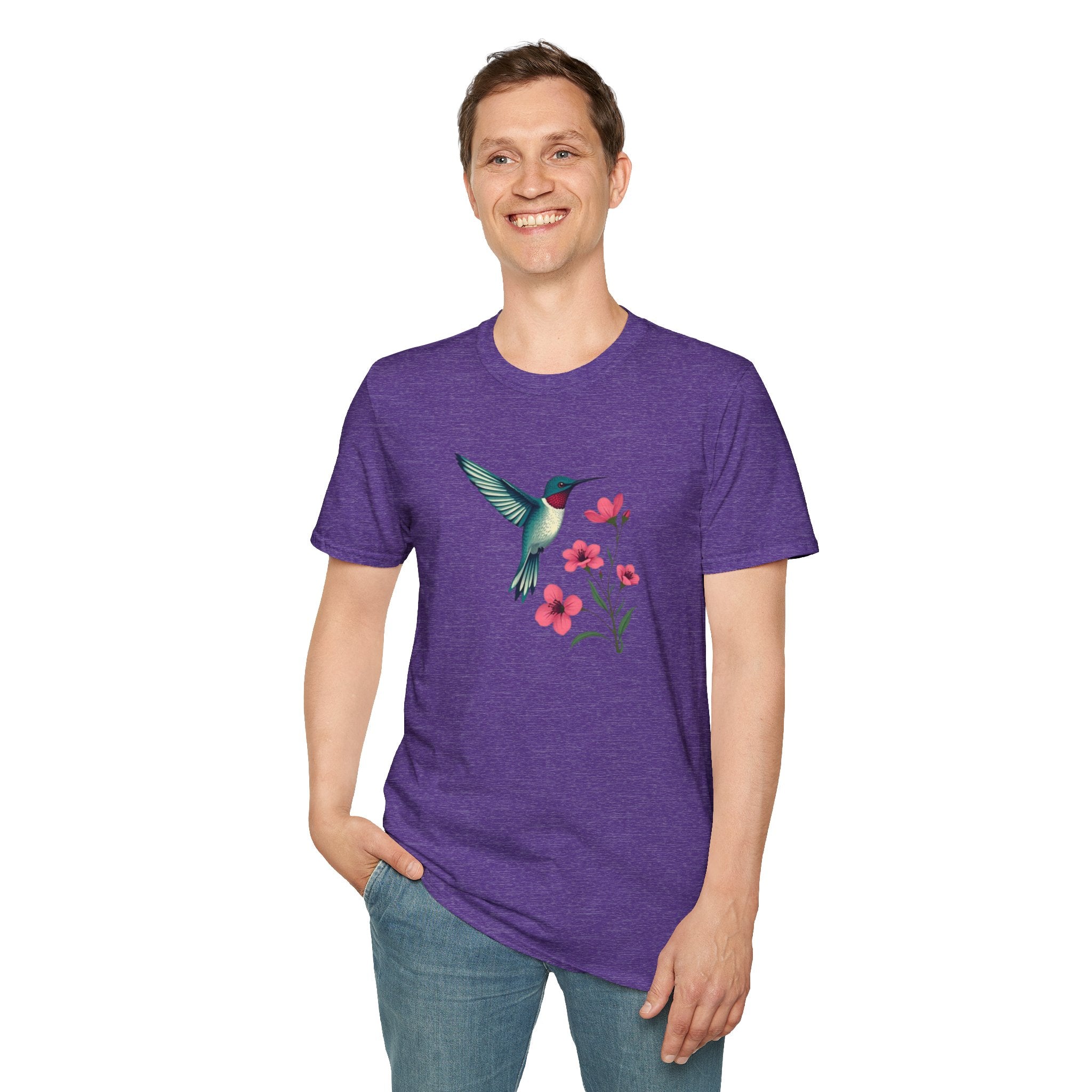 Floral Hummingbird T-Shirt