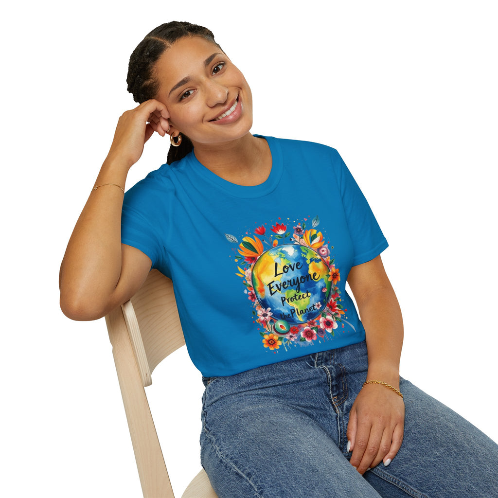 Love Everyone Protect The Planet T-Shirt