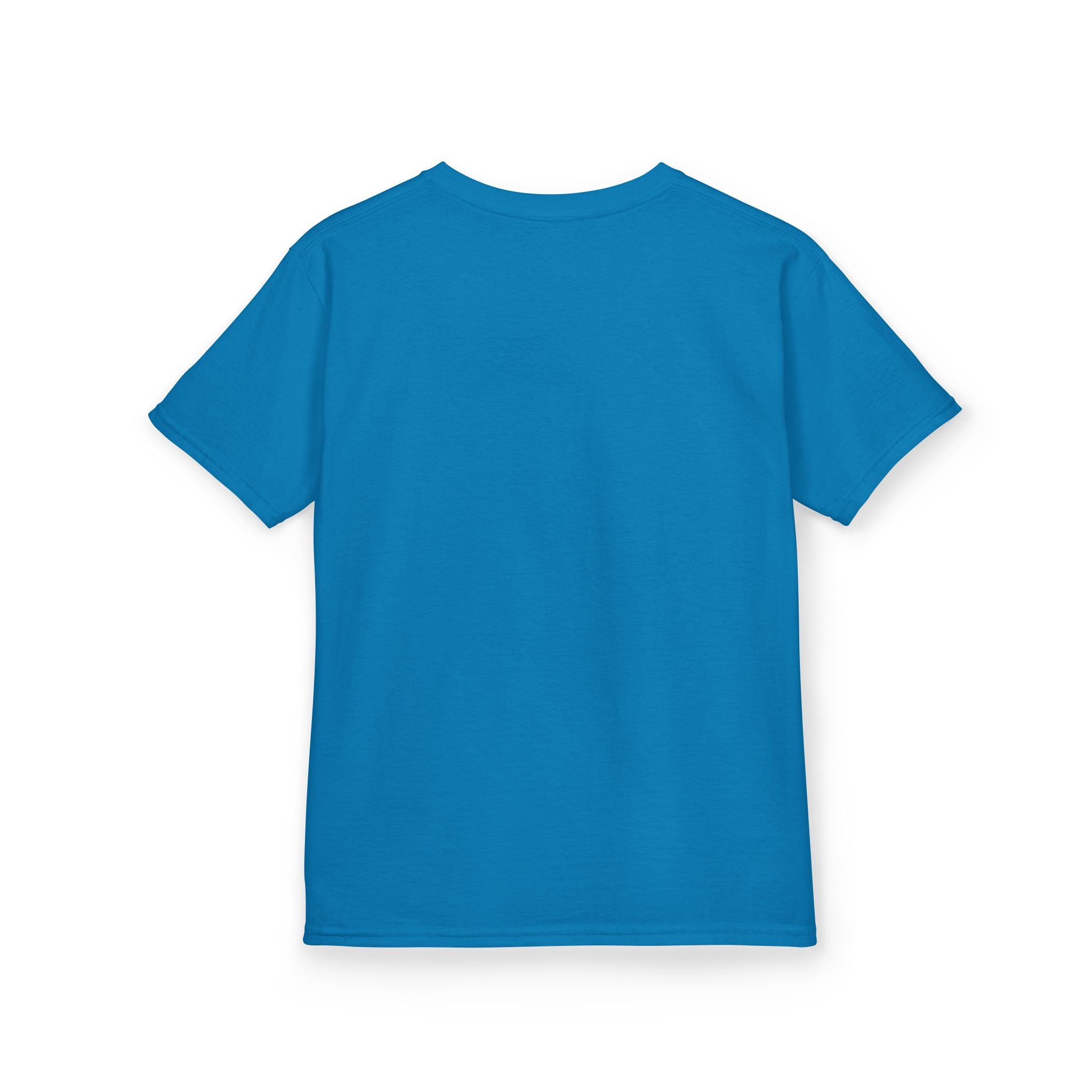 Camiseta de algodón grueso para niños con tigre fractal colorido