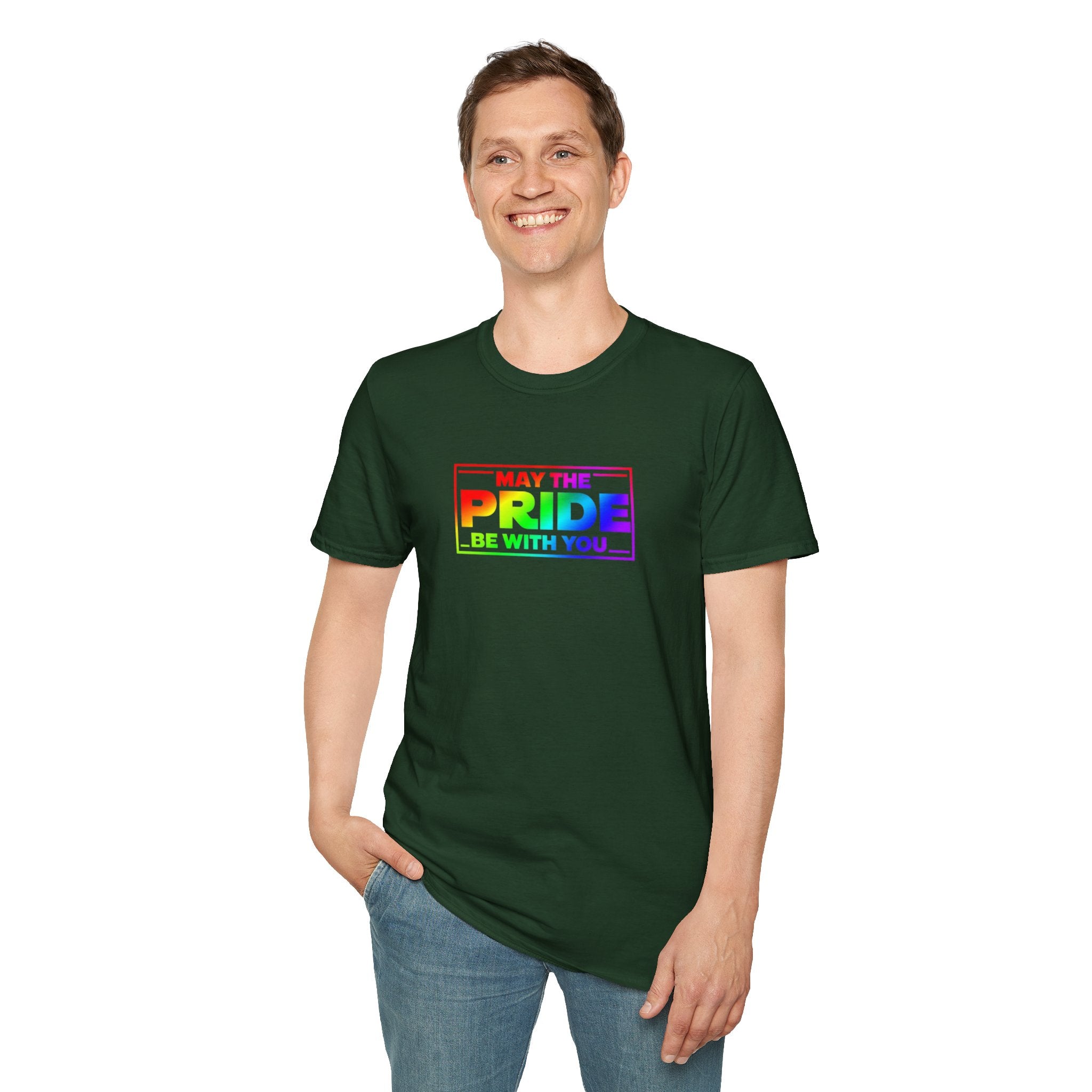 Camiseta gráfica del Orgullo - Que el Orgullo te acompañe - Unisex